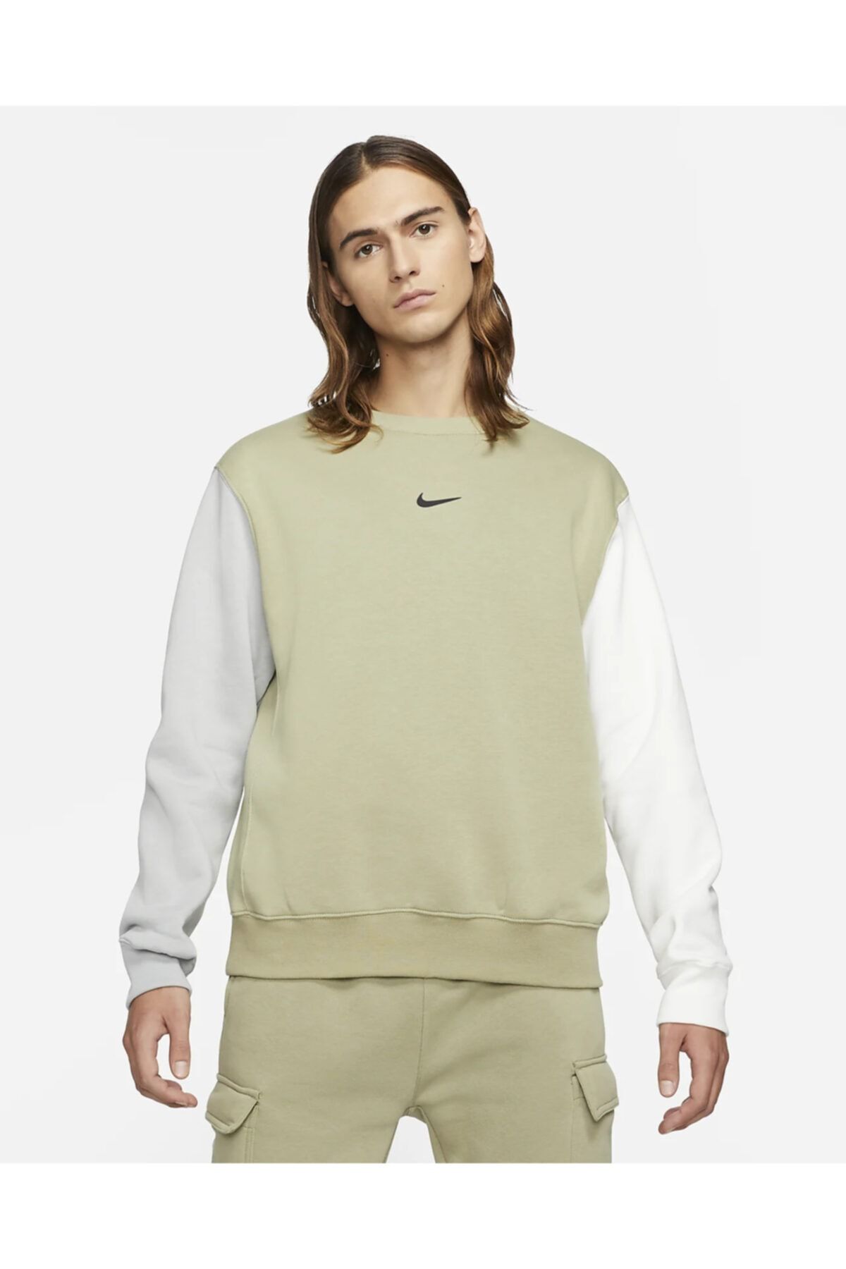 Nike Men's Fleece Swoosh Crew Sportswear