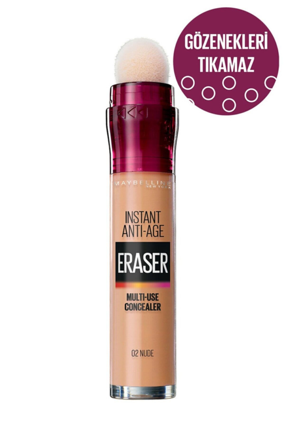 Maybelline New York Instant Anti-age Eraser Multi-use 02 Nude Concealer 6.8ml