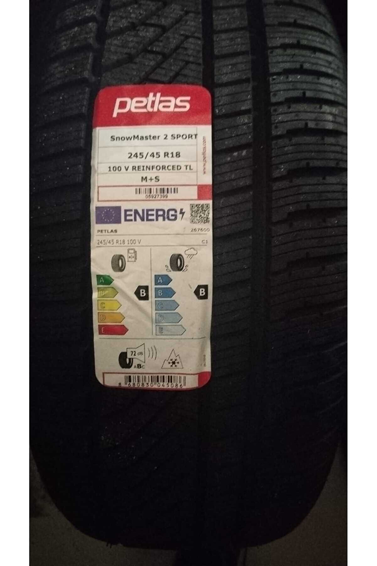 245/45 R18 TL 100V REINF. SNOWMASTER 2 SPORT KIŞ LASTİĞİ 2024 ÜRETİM