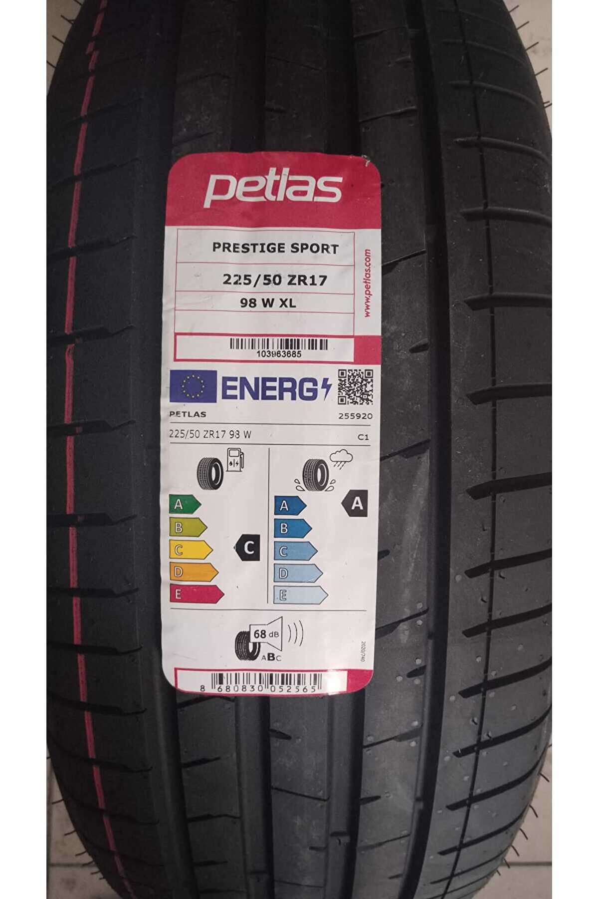 225/50 ZR17 TL 98W XL PRESTIGE SPORT YAZ LASTĞİ 2025 ÜRETİM