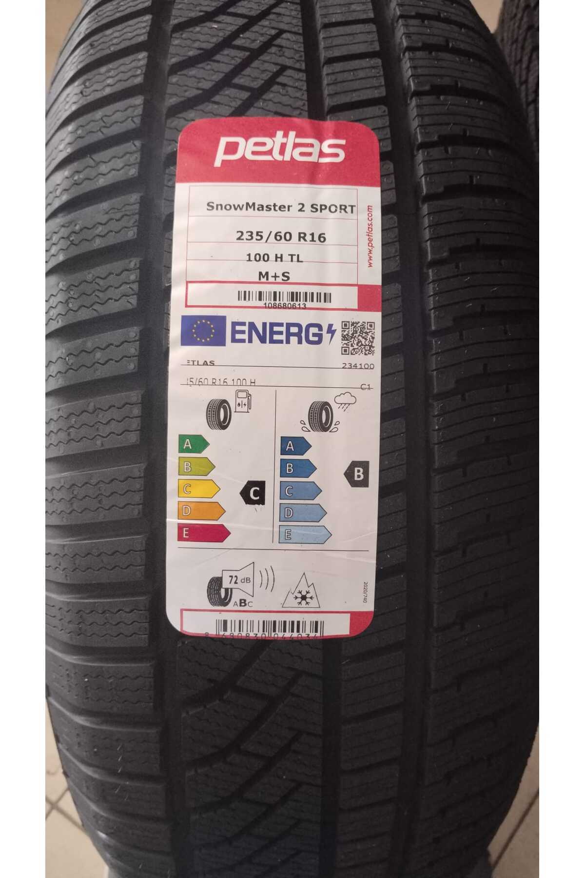 235/60 R16 TL 100H SNOWMASTER 2 SPORT KIŞ LASTİĞİ 2025ÜRETİM
