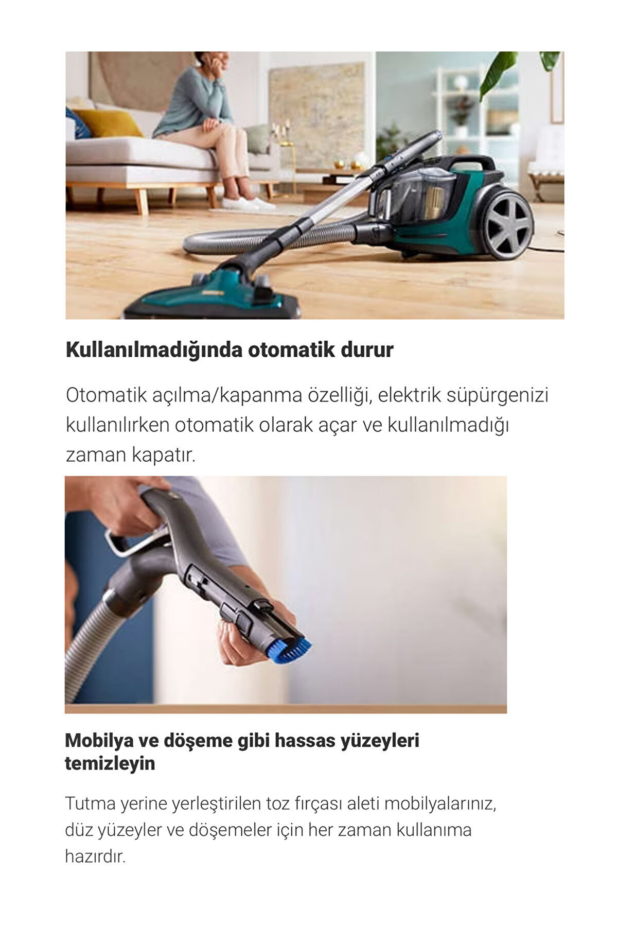 Triactive Ultra Led Başlık Ve Powercyclone 10 Premium Torbasız Süpürge - En Yüksek Çekim Gücü