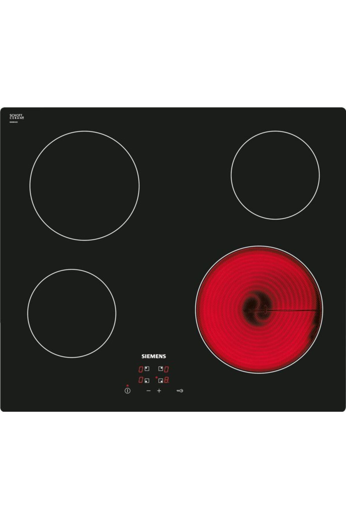 Et611he17e Ankastre Ocak Siyah