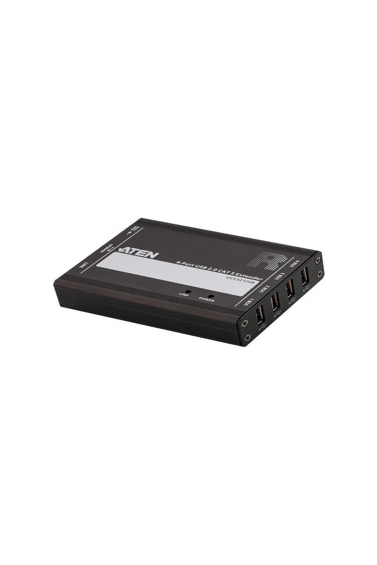 UCE32100 USB 2.0 To Cat 100 mt 4 Port USB 2.0 Transmitter Recevier USB Hub