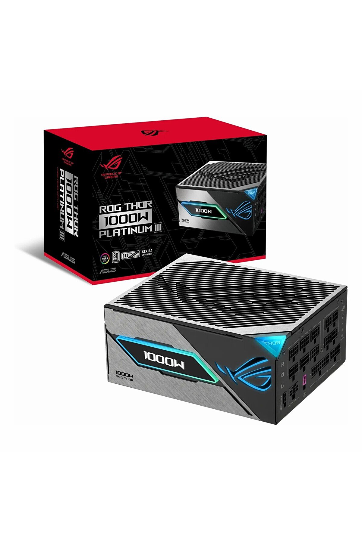 ROG Thor 1000P3 Gaming ARGB 1000W 8043 Platin Modüler Güç Kaynağı
