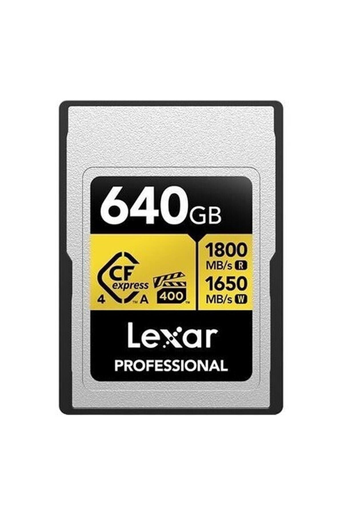 640GB Professıonal Gold LCAGOLD640G- Rneng Cfexpress 4.0 Type-A Kart