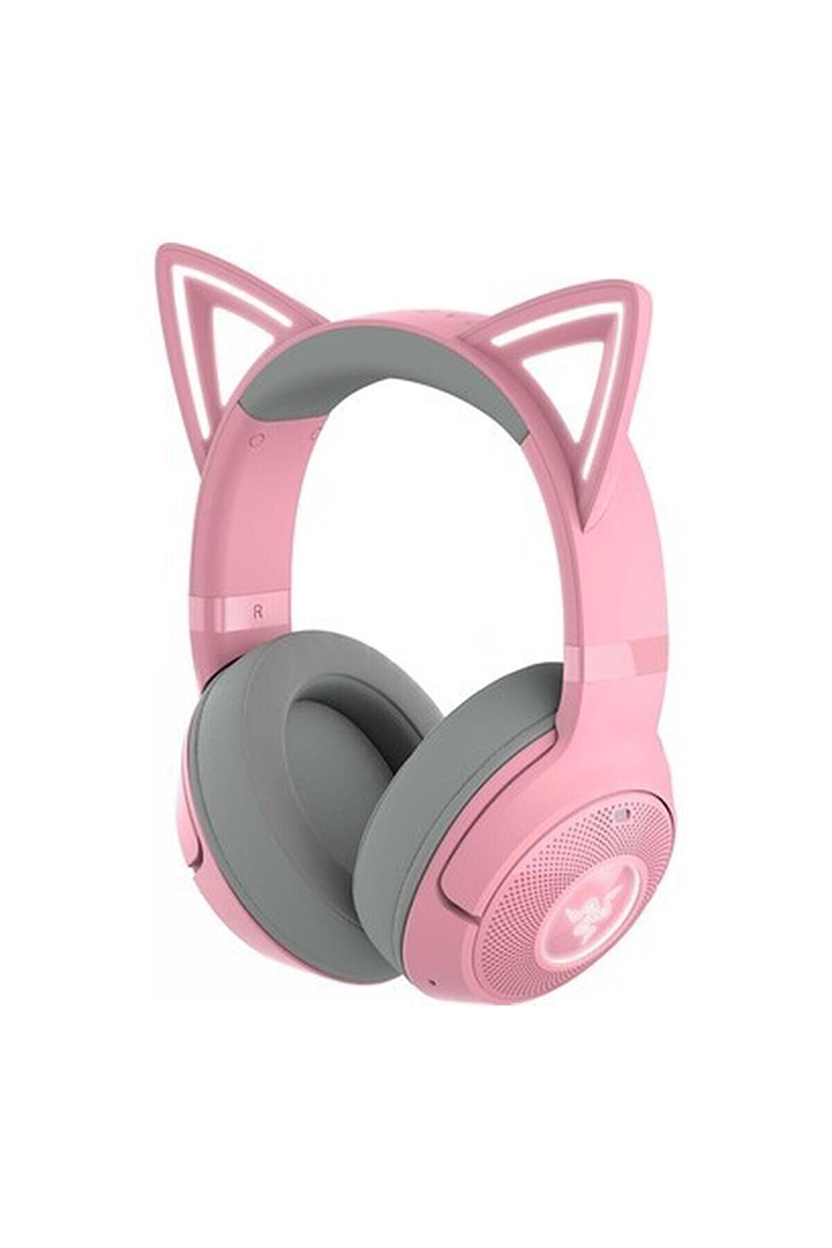 Kraken Kitty V2 Bt - Kitty Kulaklı Kablosuz Bluetooth Rgb Kulaklık (Bluetooth 5.2, Triforce 40 mm Sü
