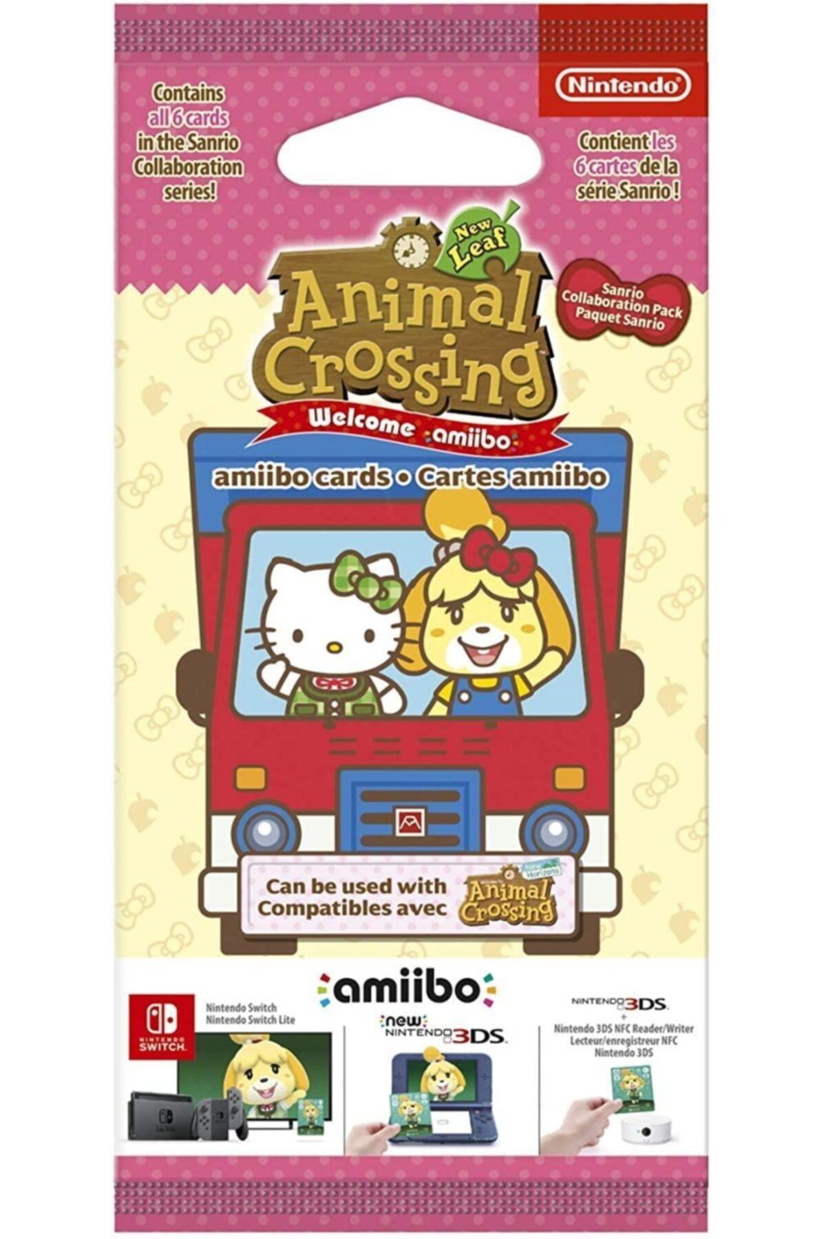 Nintendo Animal Crossing Sanrio Amiibo Kart Set New Horizons