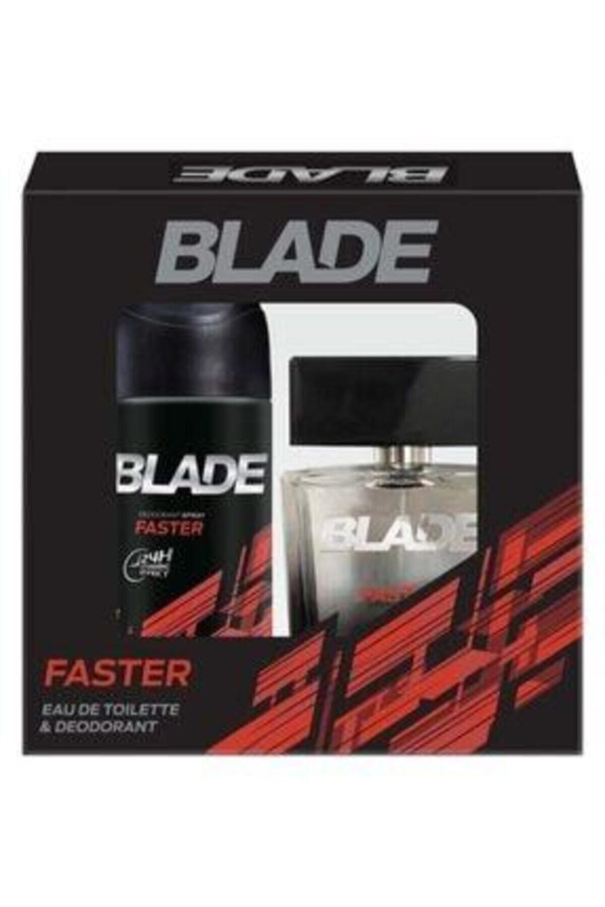 Blade FasterEdt 100 ml Erkek Parfüm Seti 8690451000896