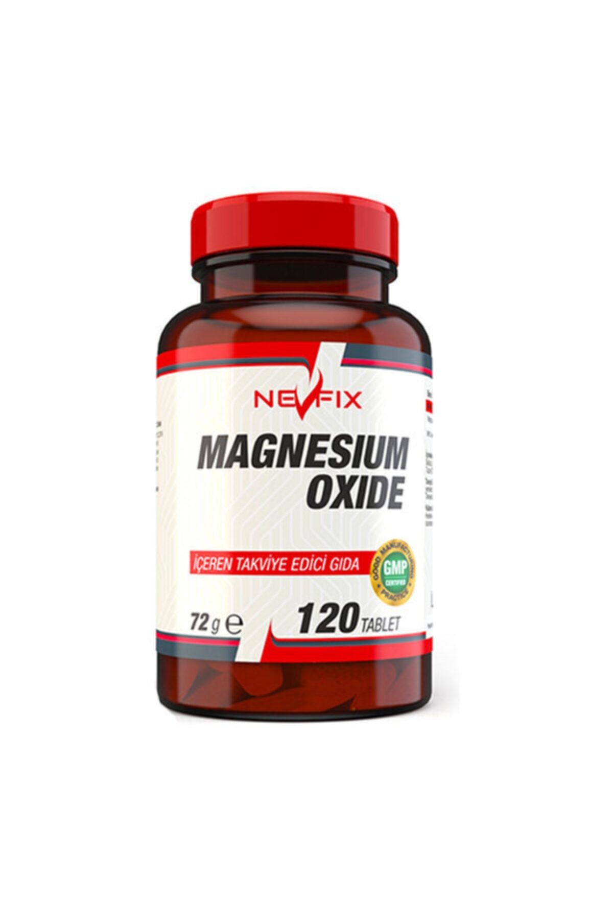 Nevfix Magnesium Oxide Magnezyum 250 Mg 120 Tablet