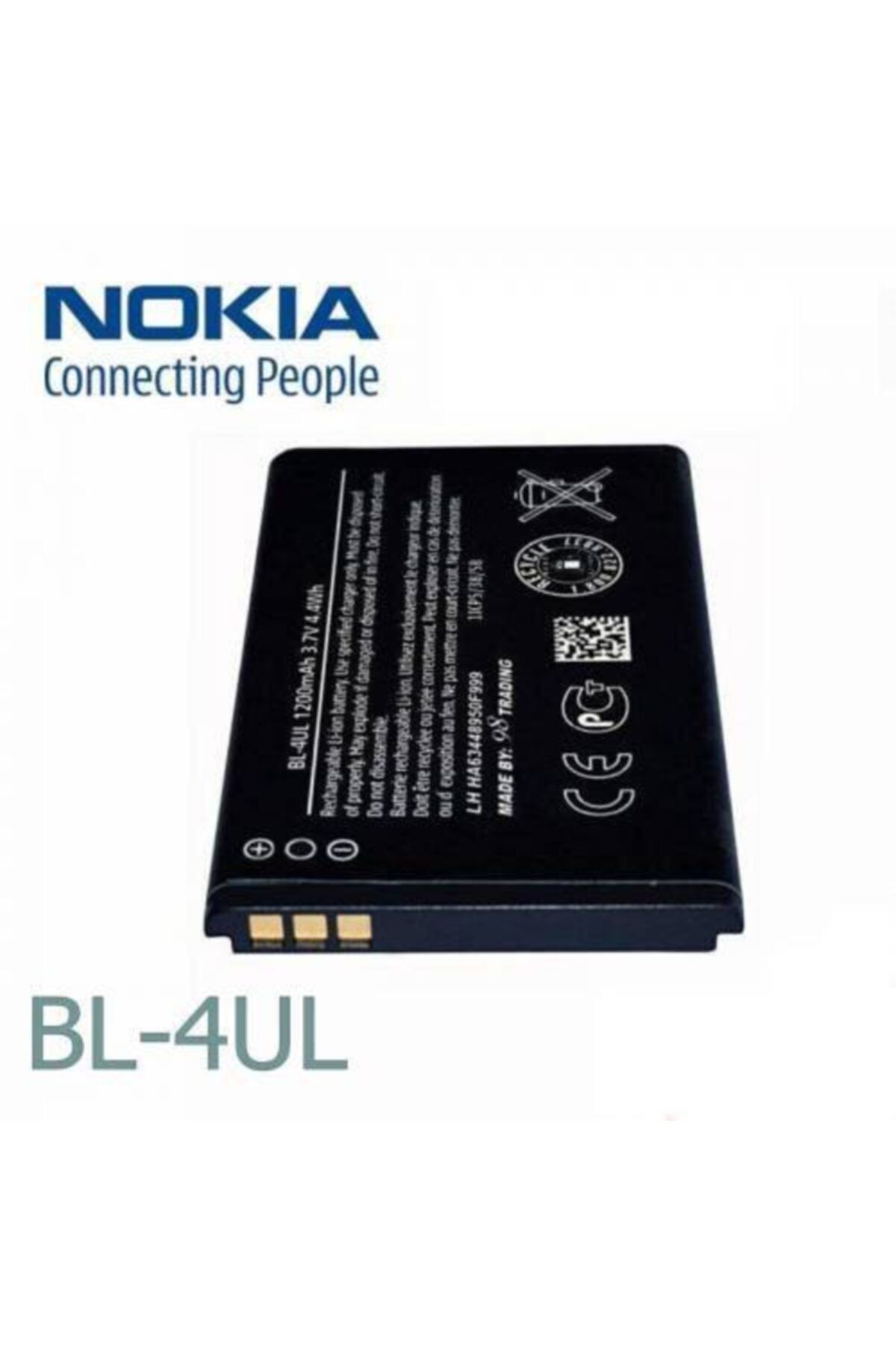 Nokia Lumia N225-215-1012-230 Yeni 3310 Bl-4ul Orj Batarya Pil 1200ma