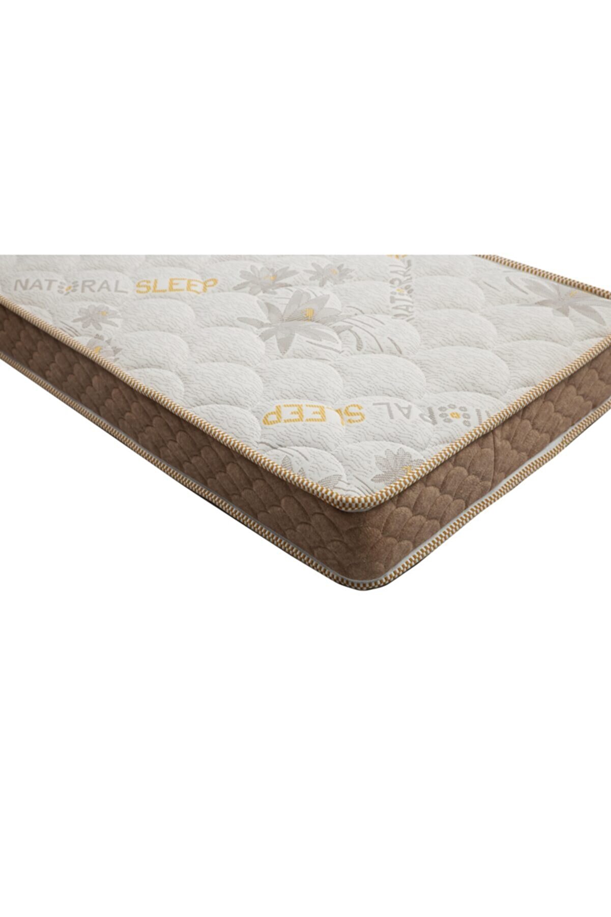 Bedart 50x90x10 Naturel Sleep Örme Pamuk Terletmeyen Kumaş Full Ortapedik Bebek Yatağı