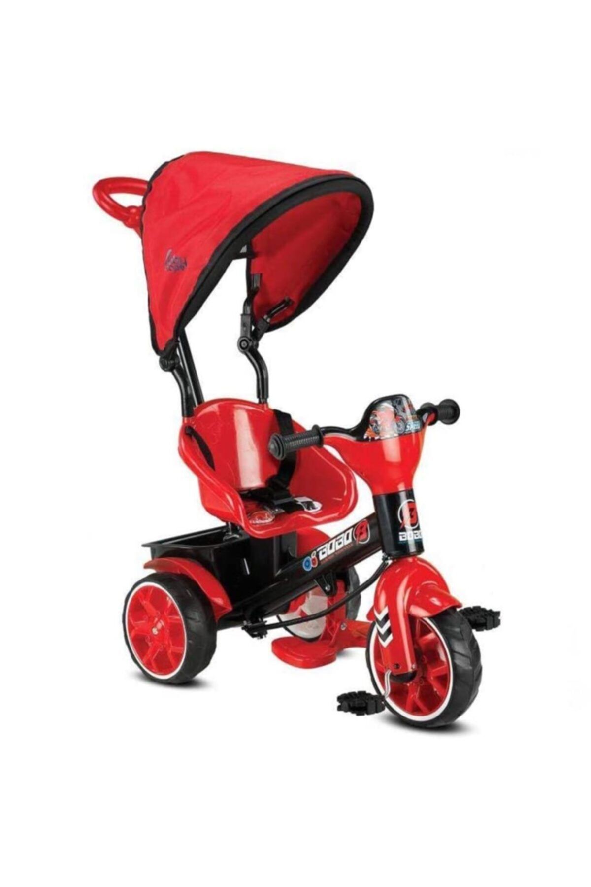 Babyhope Bobo Speed Itmeli Pedallı Bisiklet Kırmızı