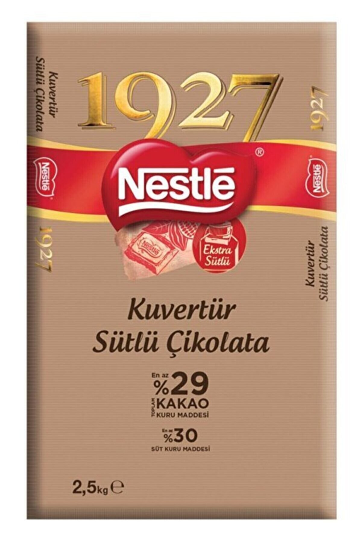 Nestle Nestlé 1927 Kuvertür Sütlü Çikolata 2.5kg