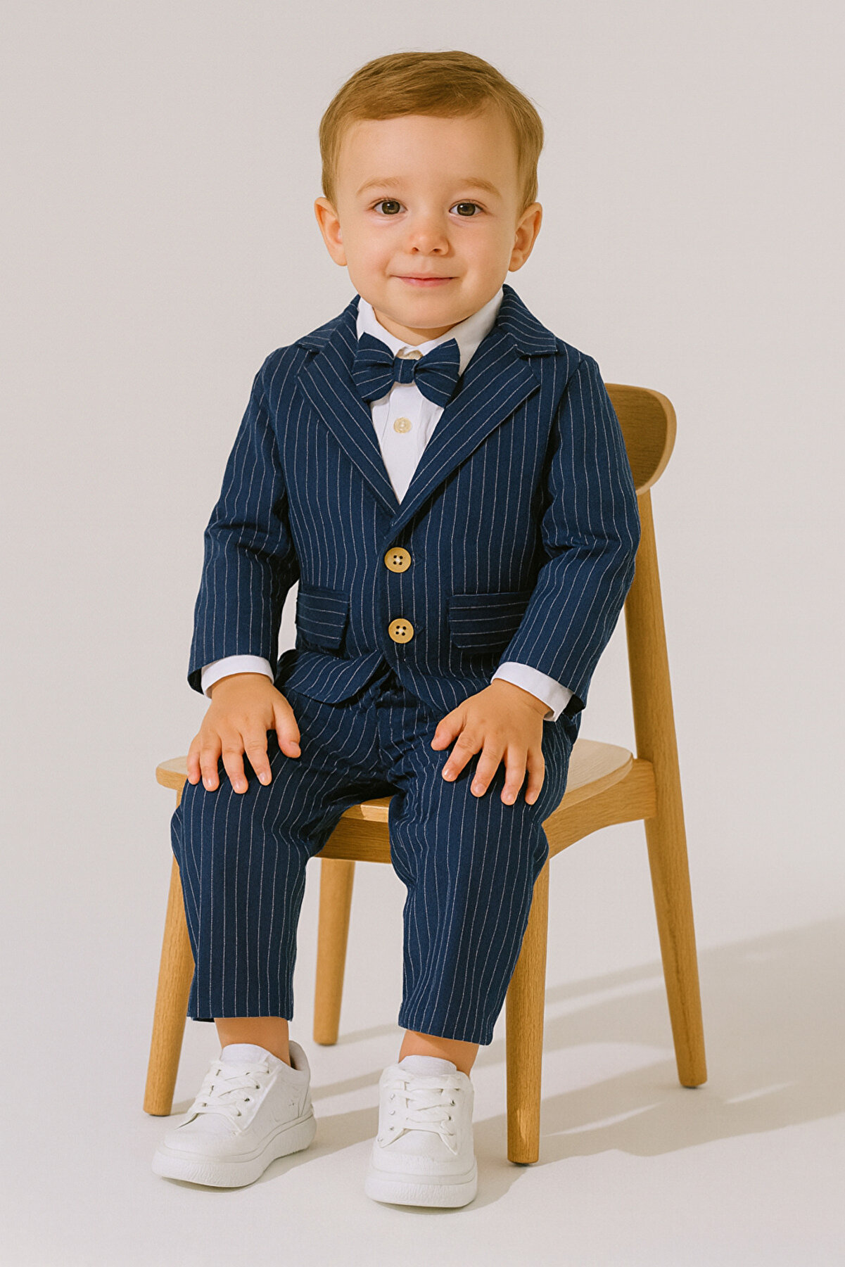 Tinytrends Erkek Bebek&Çocuk Exclusive Cut Luxury Zıbınlı Gömlek Ceketli Takım Elbise Mevlüt Düğün Party