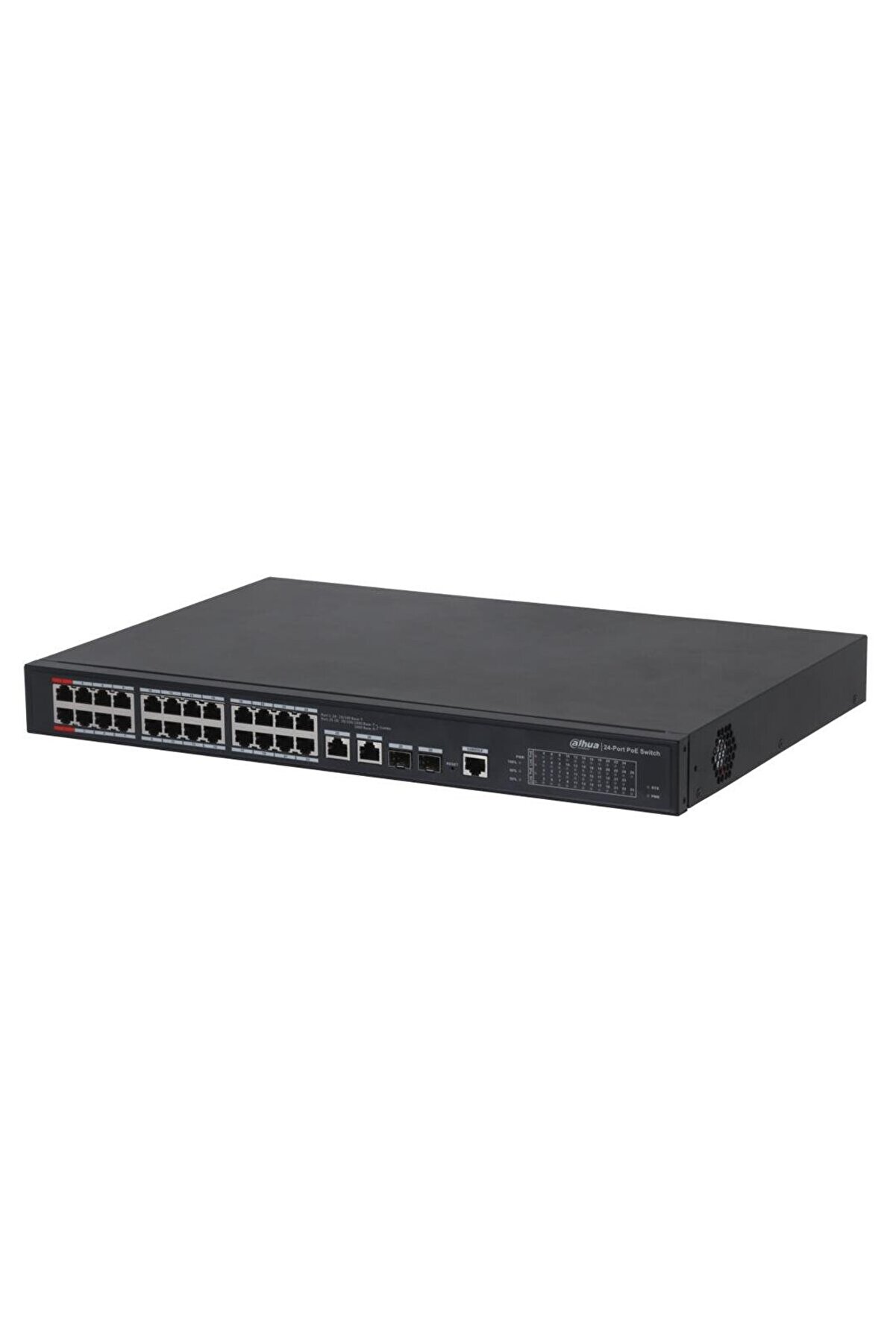 DAHUA PFS4226-24ET-240-V3 24 Port Yönetilebilir PoE Switch ( 24FE PoE 442 GE Combo )