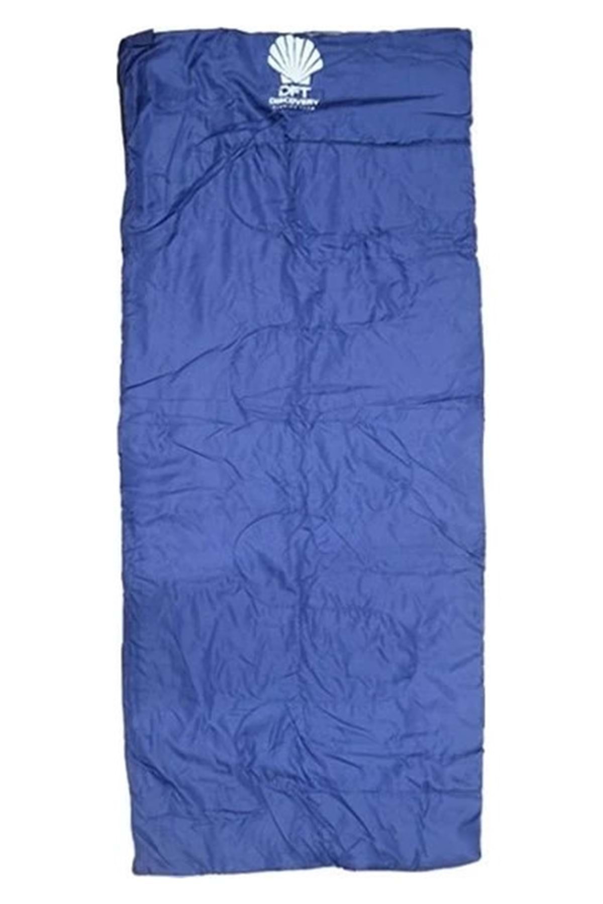DFT S. Düz 180 x 75cm Mavi +10° Uyku Tulumu | Kaliteli Kamp Malzemesi