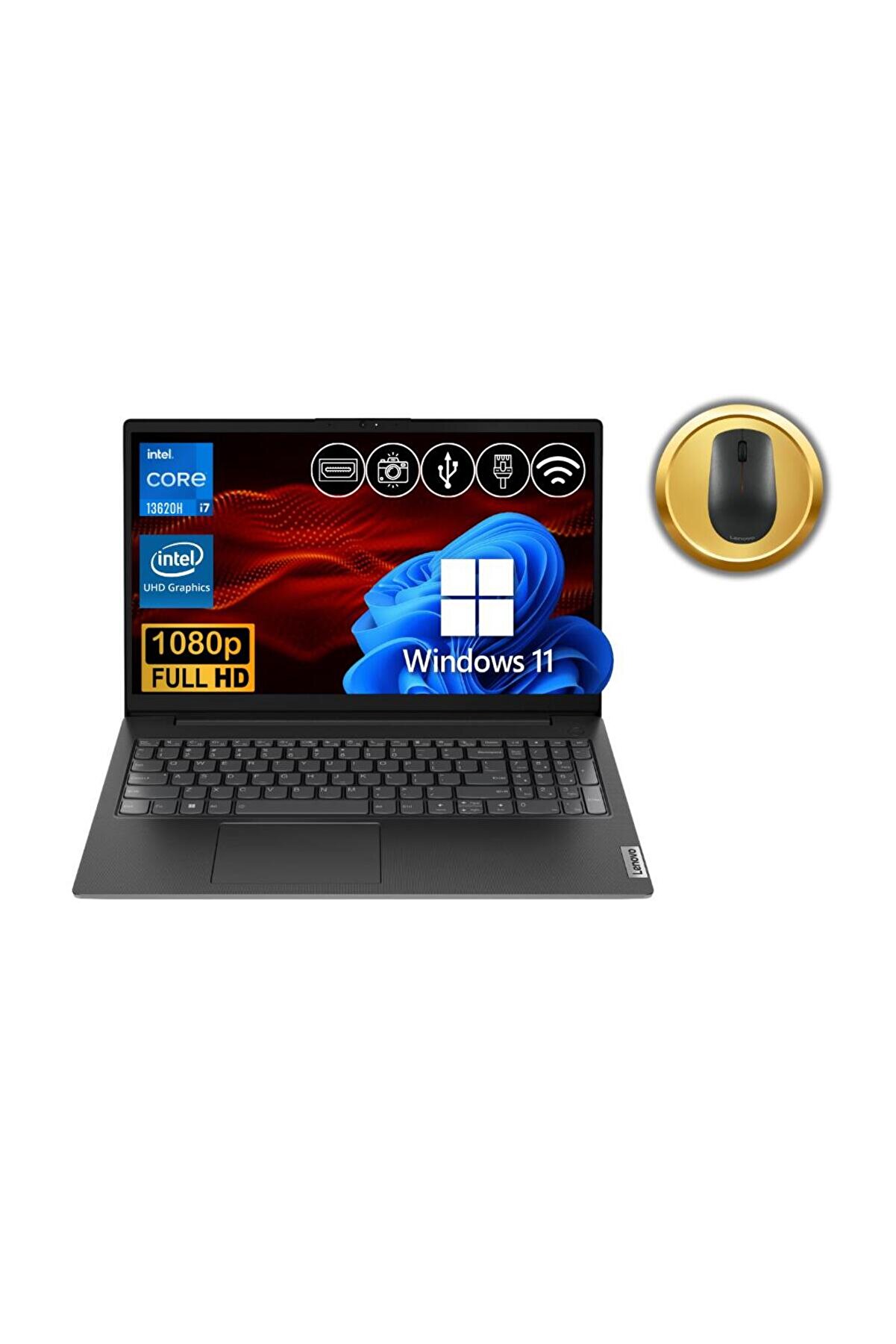 V15 i7-13620H 40GB 1TB M.2 SSD 83A100QRTR ATL34 15.6
