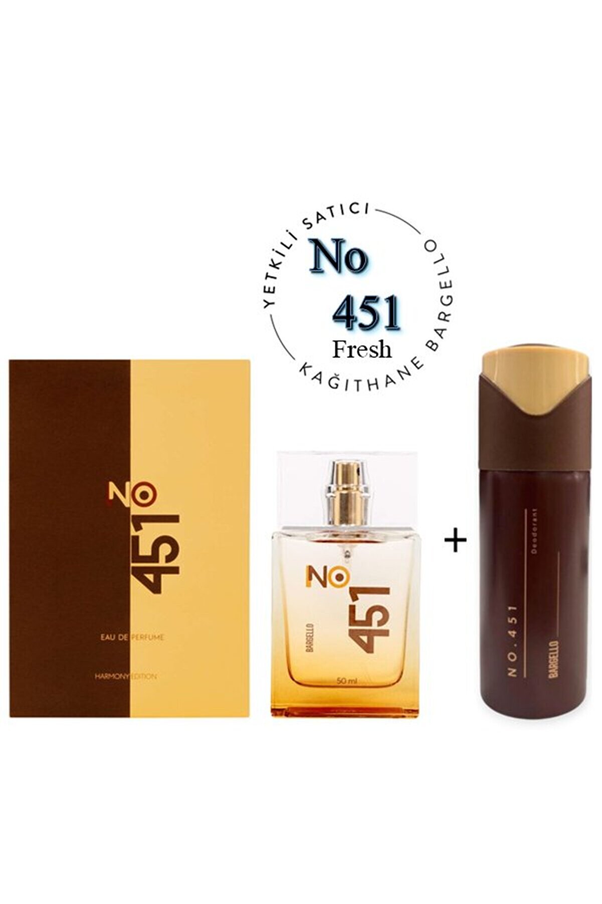 Bargello No: 451 Unisex Deodorant 50 ml - Ferah ve Kalıcı