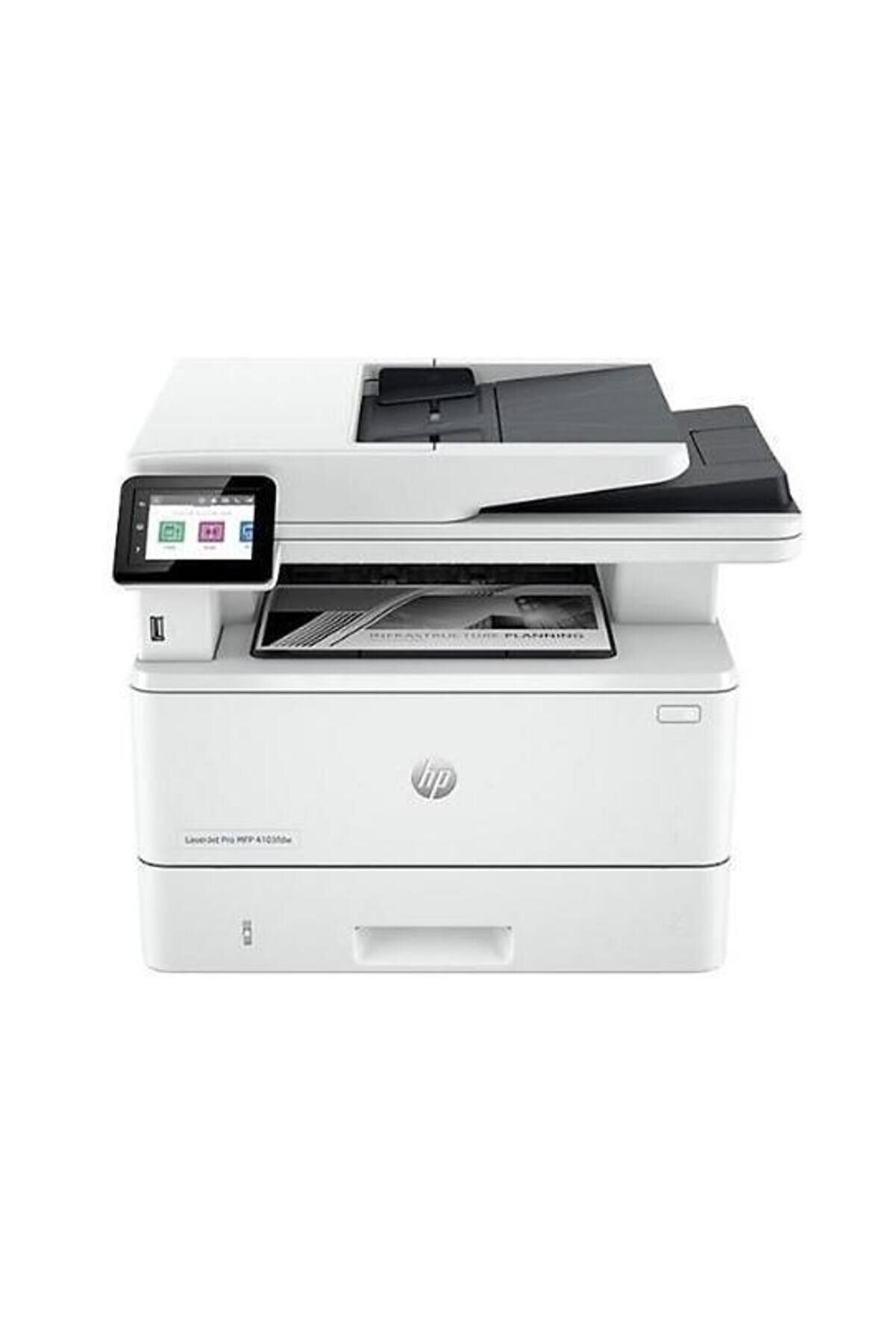 A4 Laserjet Pro M4103fdw 2Z629A Siyah Çok Fonksiyonlu Lazer Yazıcı Usb-Ethernet-Kablosuz