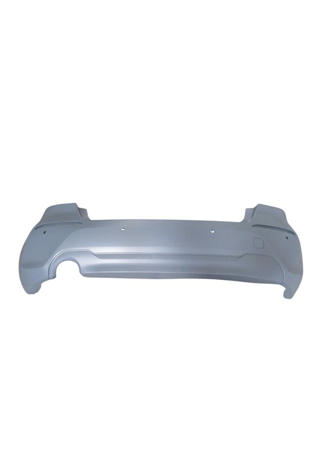 Bmw 1 Seri F40 20/22 Arka Tampon Astarlı Gri (4 Sensör Delikli/çeki Demiri Kapaklı)(tyg)