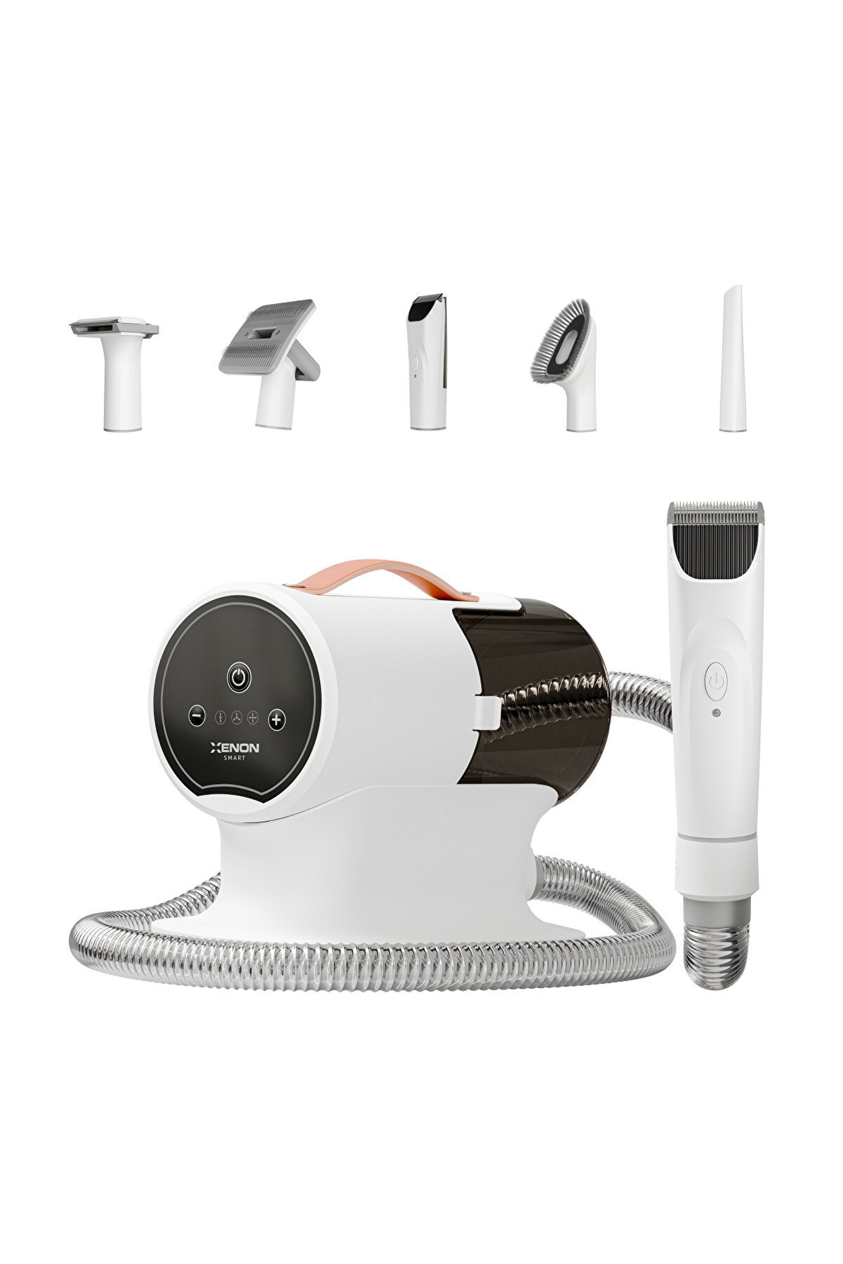 Xenon Smart Kedi Köpek Bakım Seti Tıraş Makinesi ve Tüy Toplayıcı Fırçası X6301