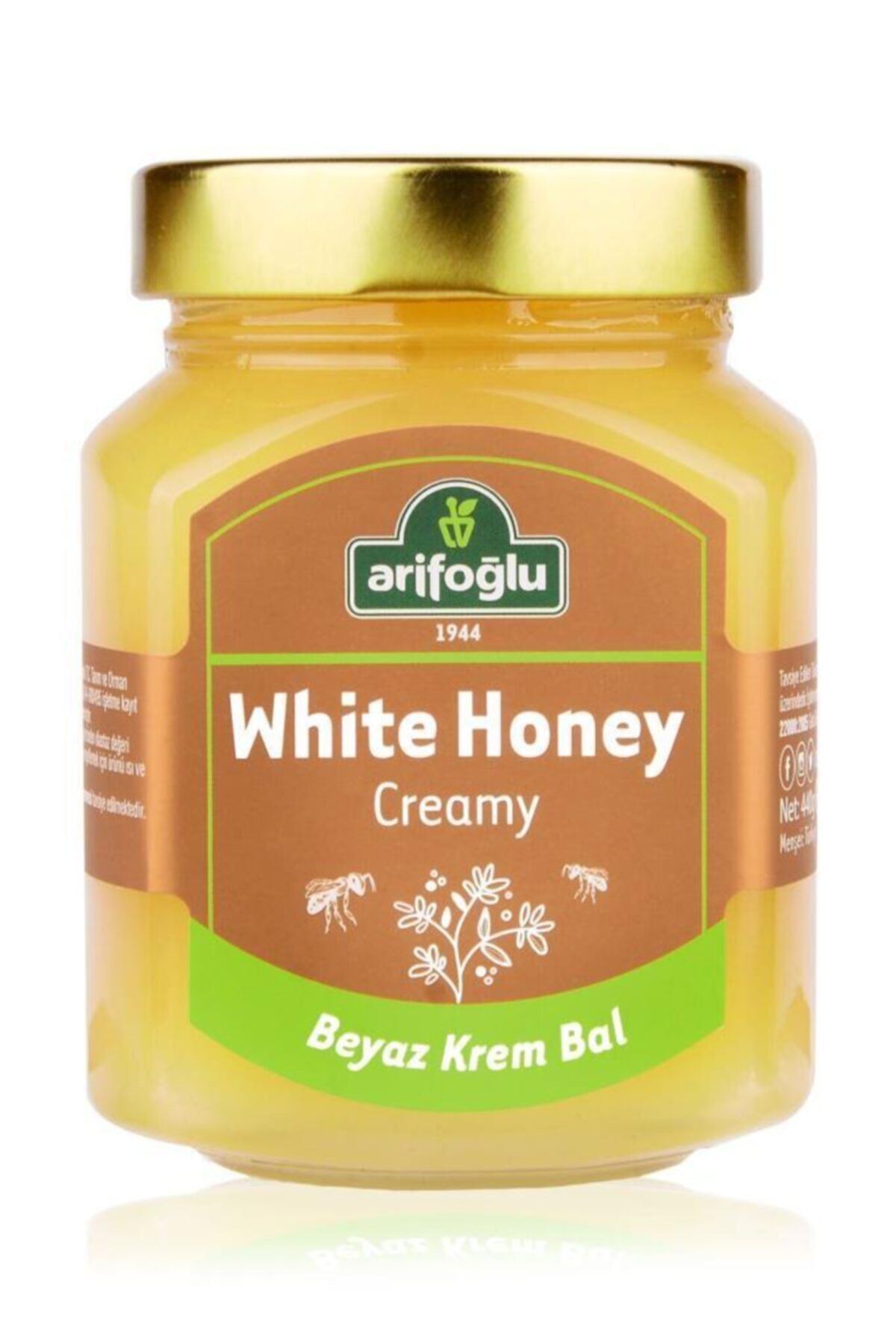 Arifoğlu White Honey Beyaz Krem Bal 440g