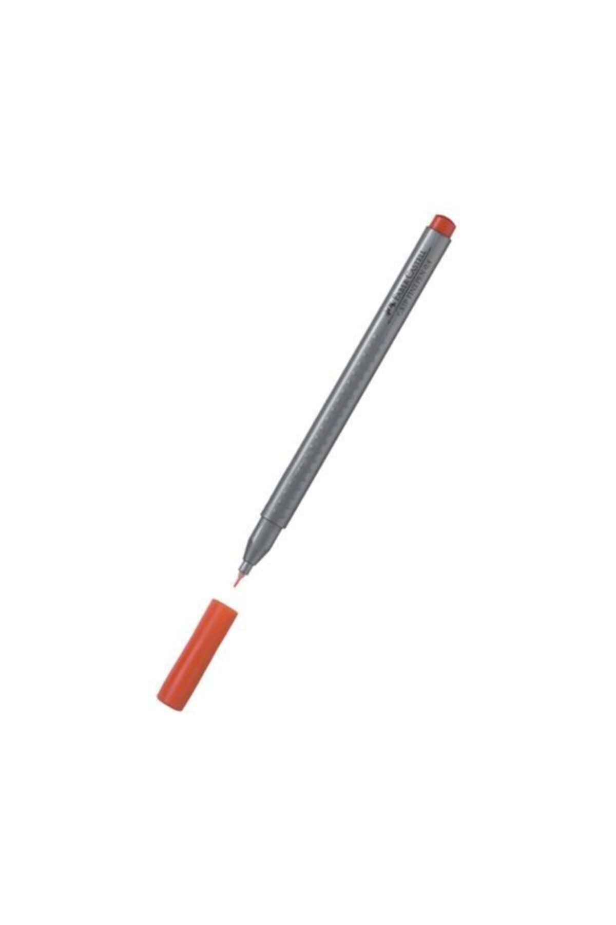 Faber Castell Grip Finepen Ince Uçlu Kalem 0.4 Mm Kırmızı