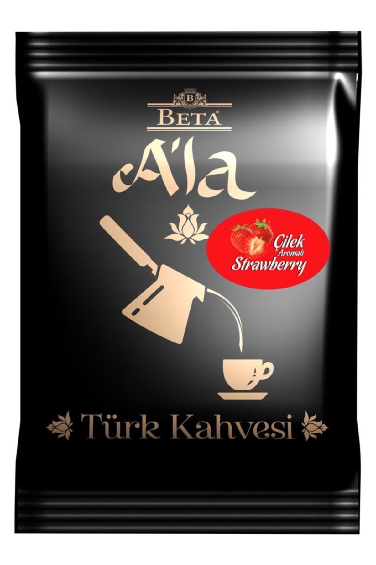 Beta Tea A'la Çilek Aromalı Türk Kahvesi 100  gr