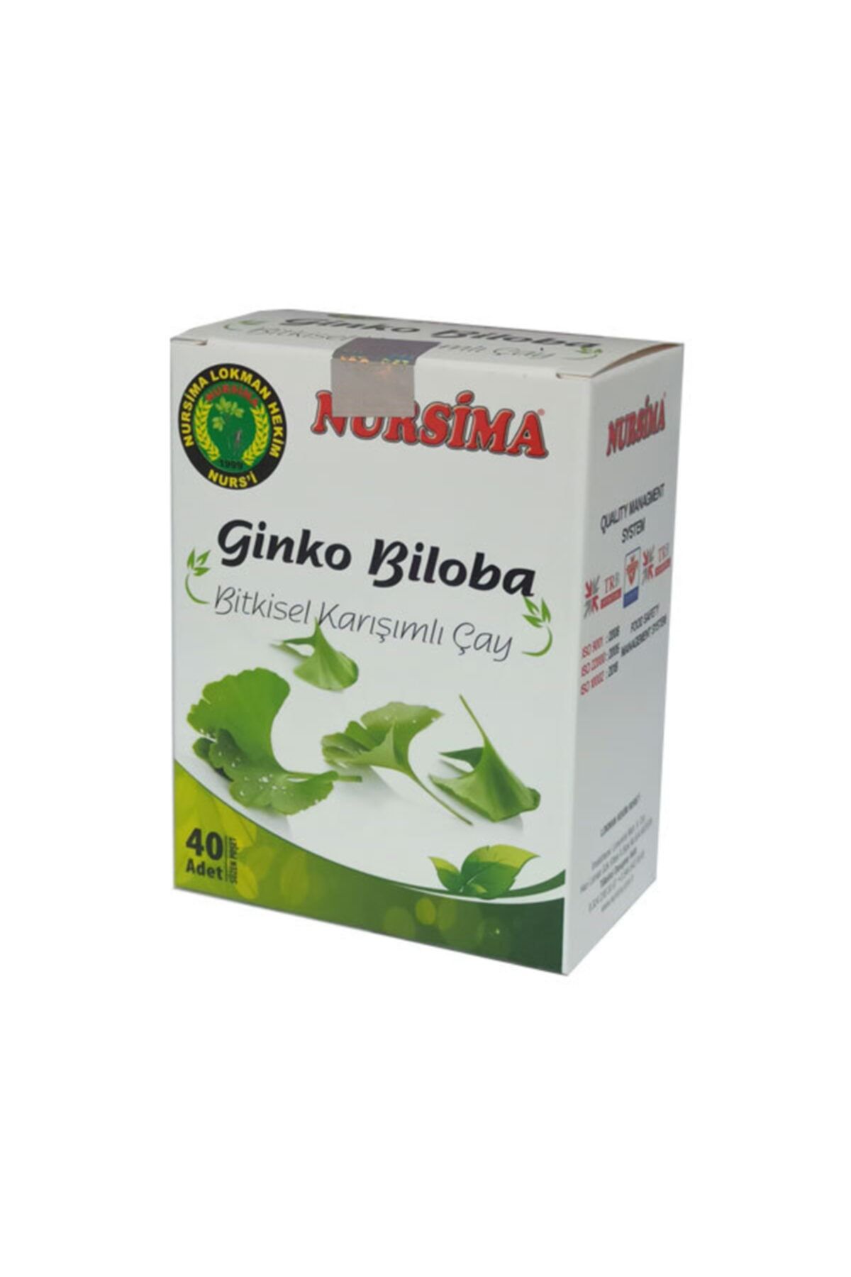 Nursima Ginko Biloba Bitkisel Karışımlı Çay - 40 Adet