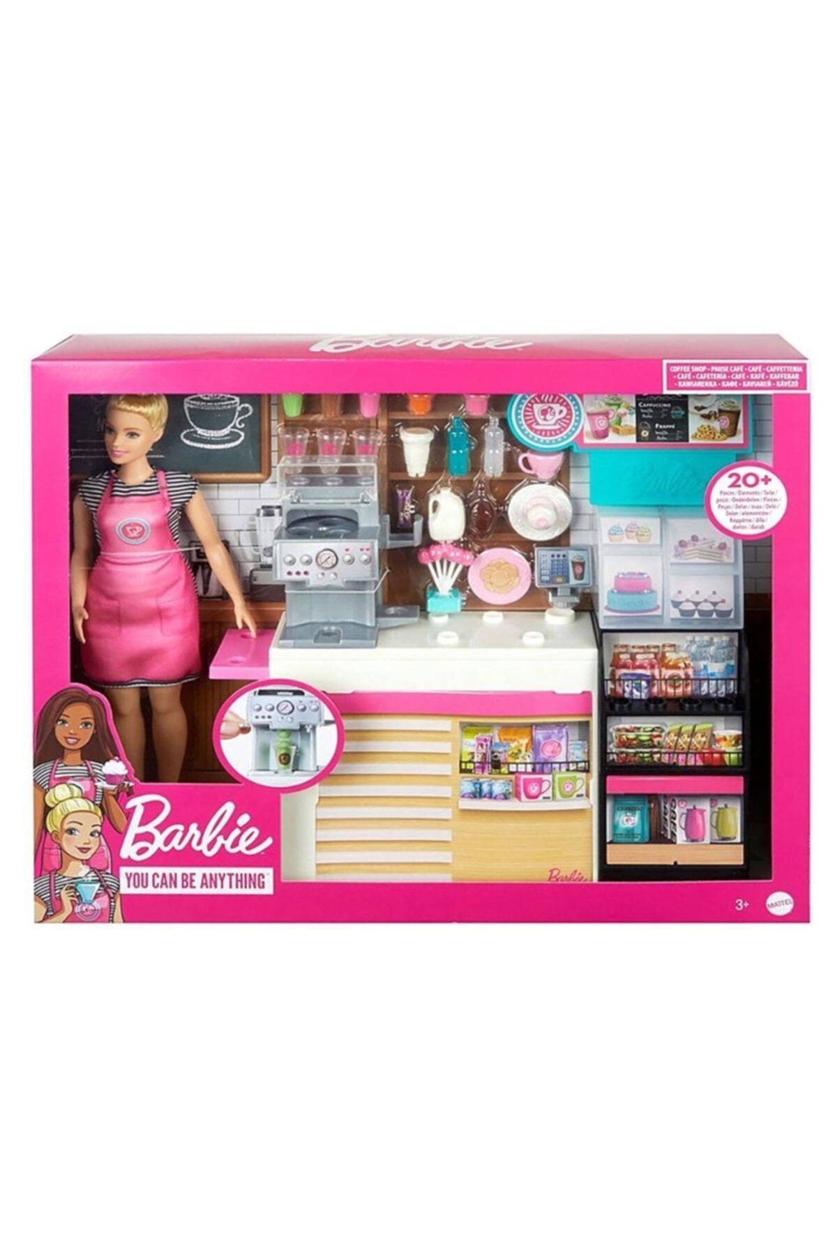 Barbie Nin Kahve Dükkanı Oyun Seti