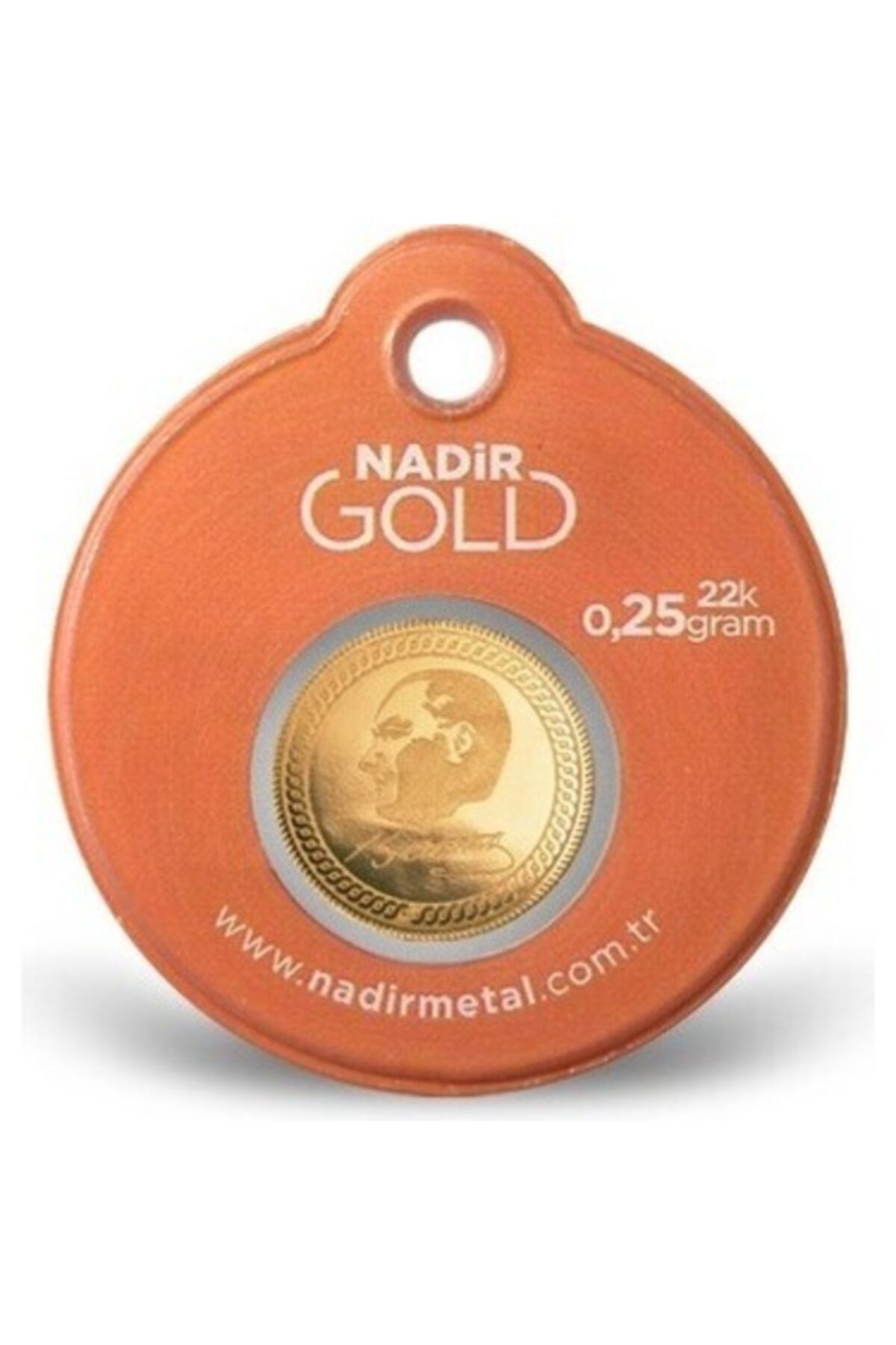 Nadir Gold 0.25 Gram 22 Ayar Paketli Altın