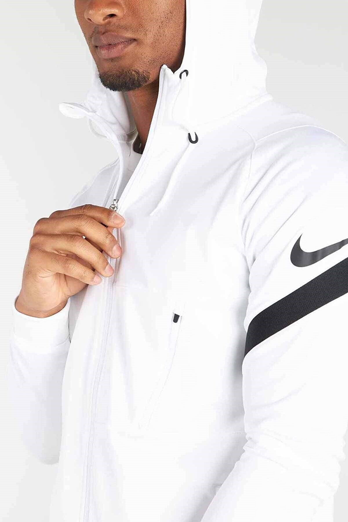 Nike M Df Strke21 Fz Hd Jkt Erkek Ceket Cw5865-100-beyaz