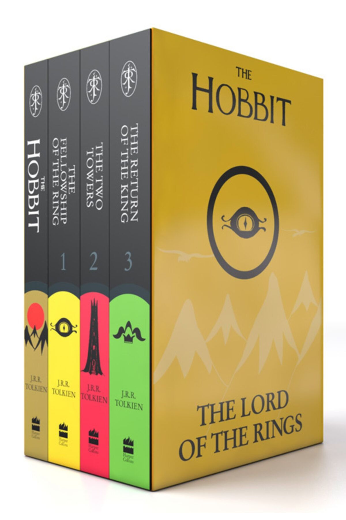 Nüans Publishing The Hobbit And The Lord Of The Rings Boxed Set (4 KİTAP) - J. R. R. Tolkien