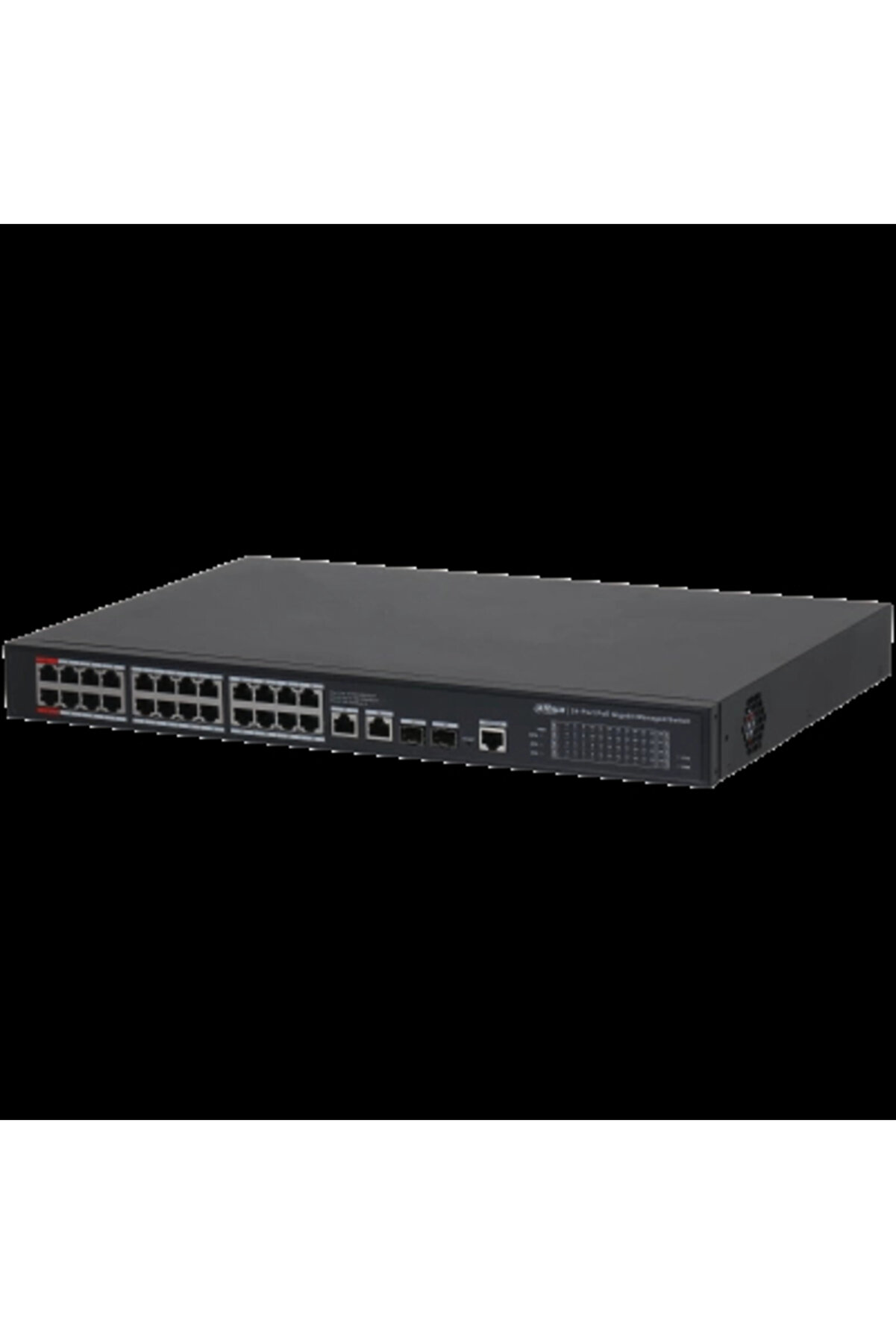 S4228-24gt-360 24 Port 24xge-2xge-2xge/sfp Yönetilebilir 360w Poe Switch