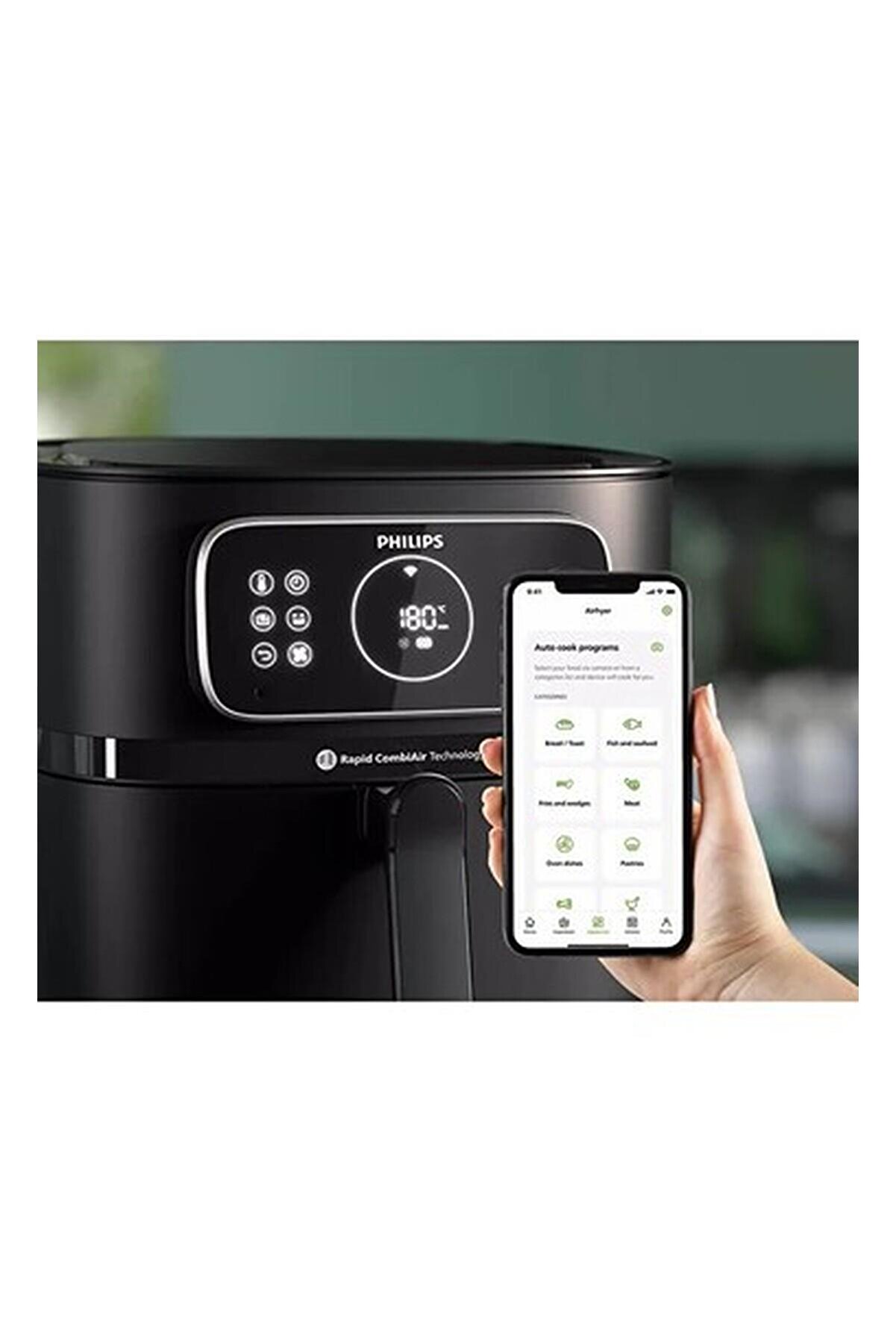 Xxl 8.3 Lt Geniş Hacimli Wi-Fi Özellikli - Nutriu Uygulaması - 22'si 1 Arada Pişirme - Gıda