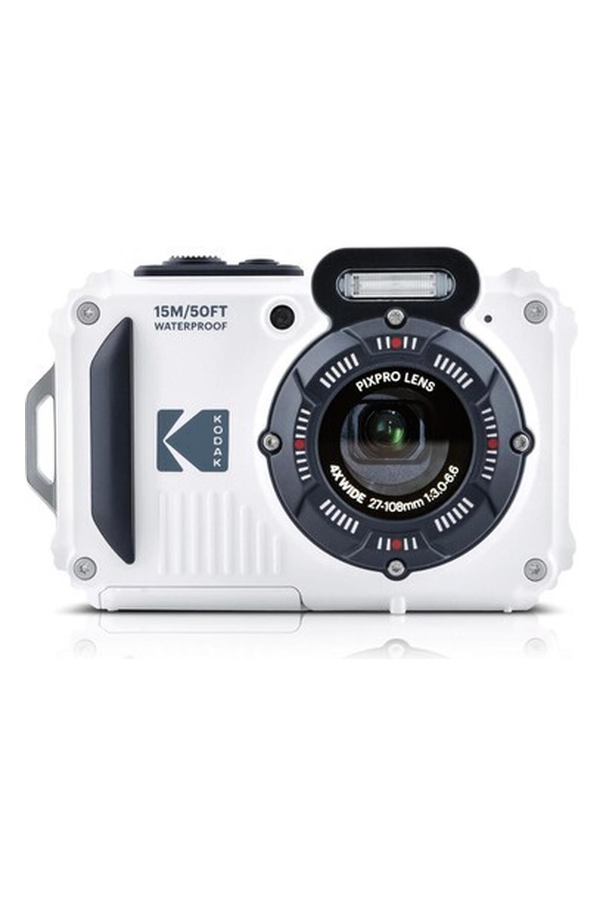 Pixpro Wpz2/4x Yakınlaştırma Su Altı Fotoğraf Makinesi-Beyaz