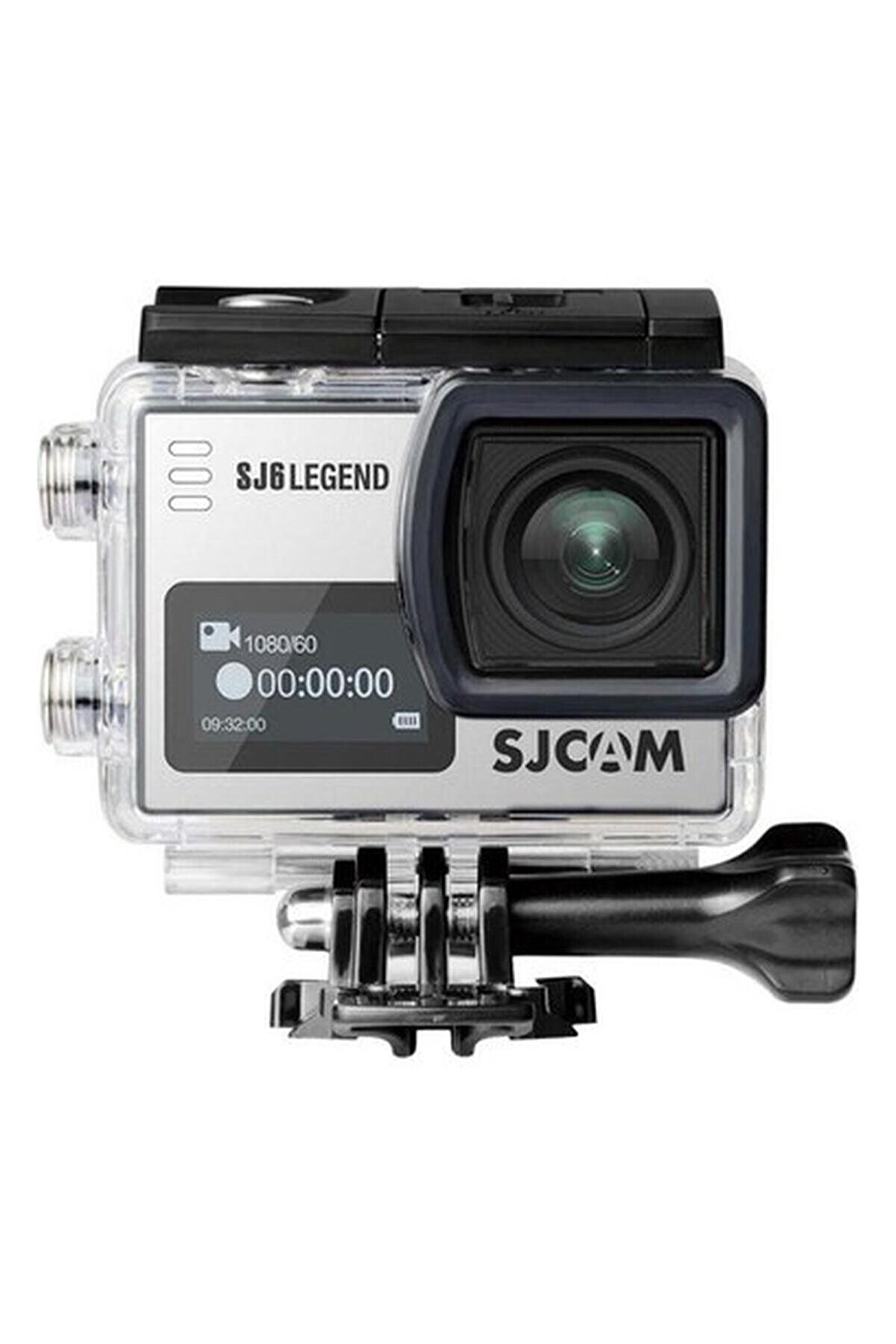 Sj6 Legend Wifi 4K UHD 16MP 166° 2 Dokunmatik Geniş Ekran Sanal Jiroskop Sabitleme 1000MAH Geniş Ba