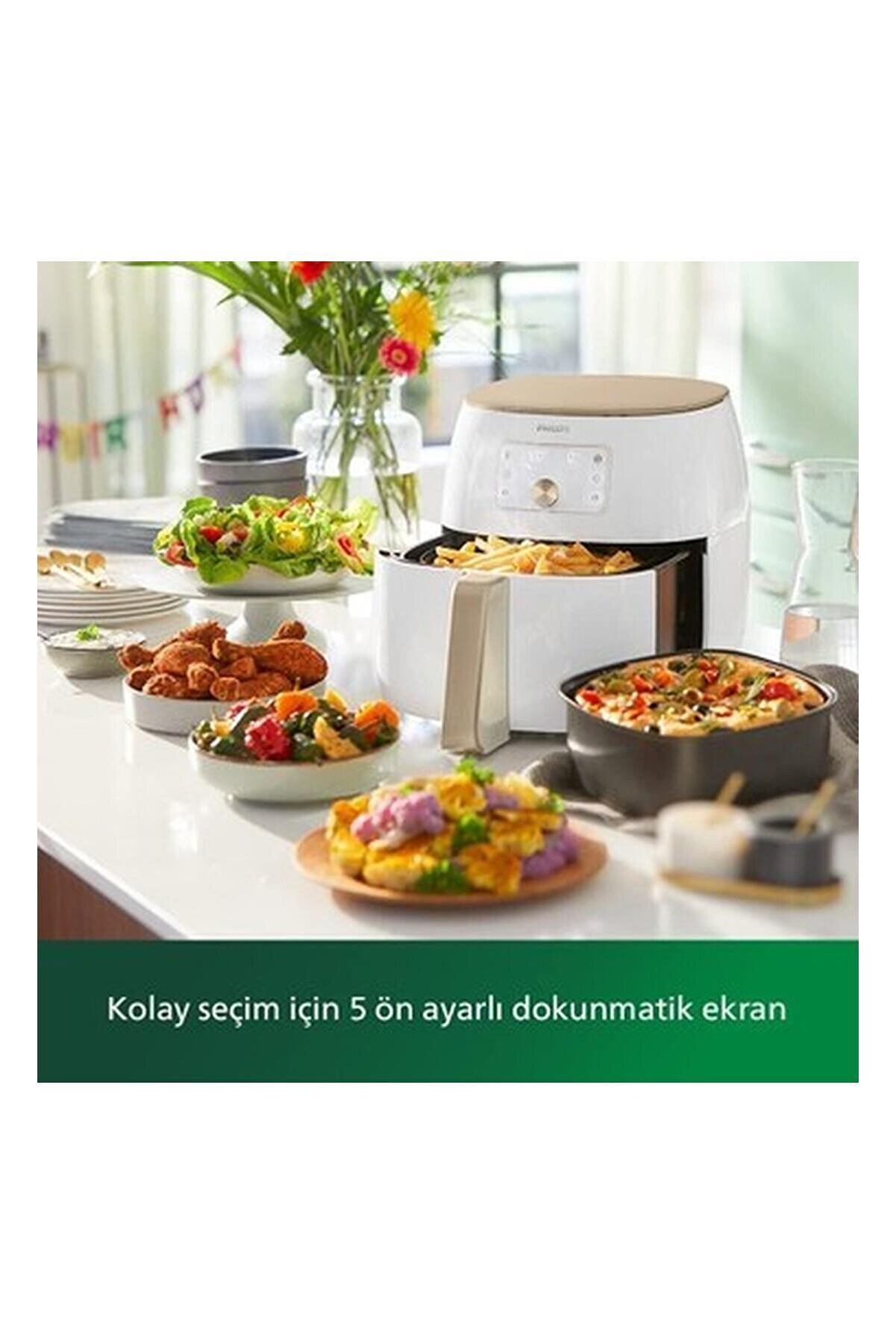 Aile Boyu Premium Airfryer Xxl 7.3 L Fritöz | Twin Turbostar Teknolojisi | Dijital Dokunmati