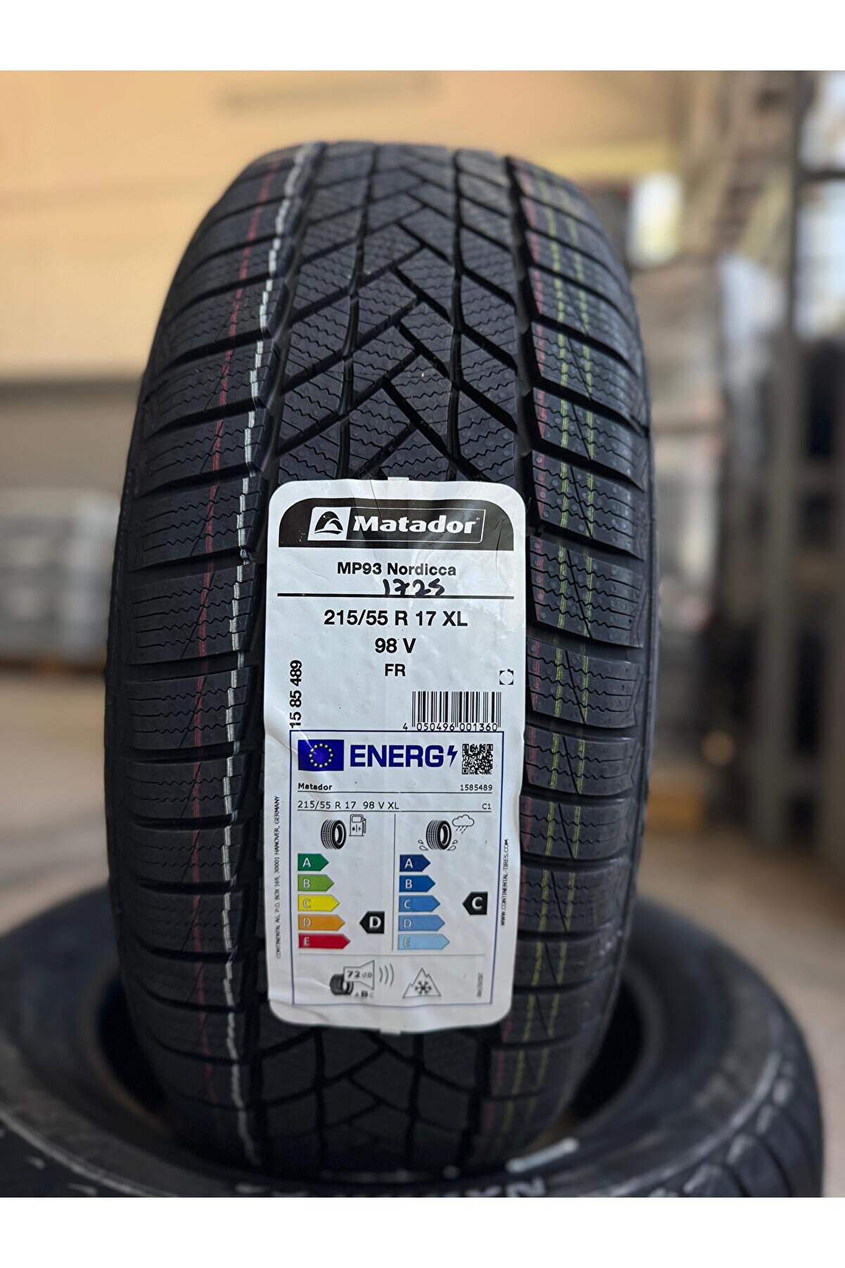 215/55R17 98V XL FR MP93 NORDİCCA KIŞ LASTİĞİ
