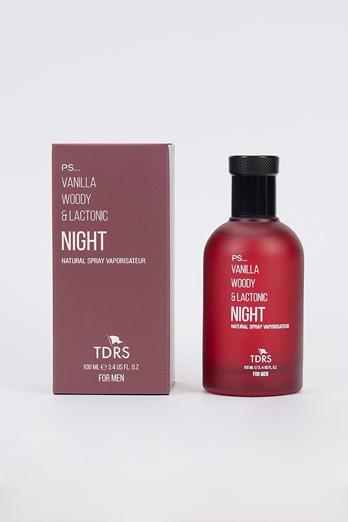 TDRS Night Odunsu Seri 100 ML Kalıcı Erkek Parfümü