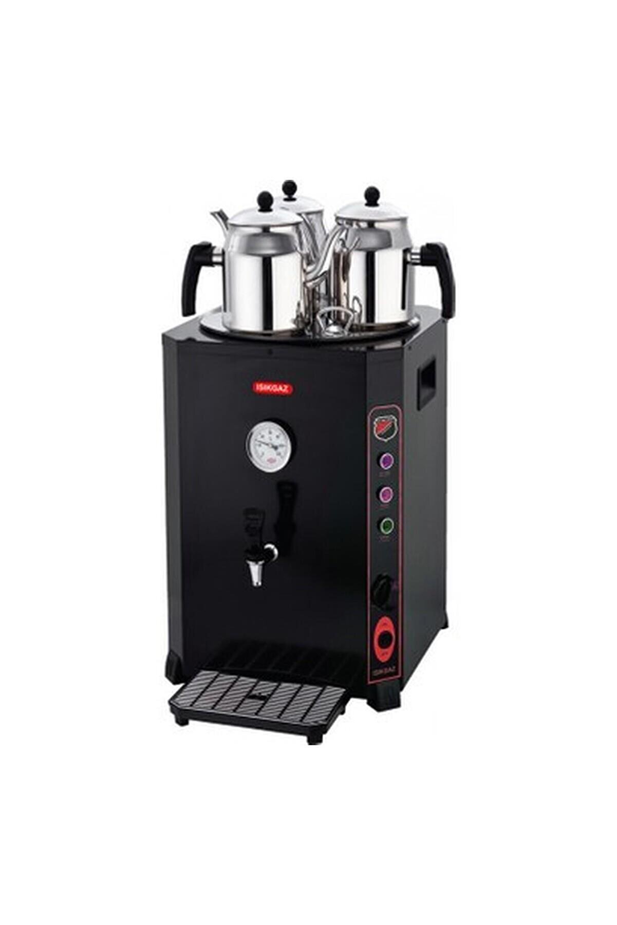Silver Elit Çay Makinesi Siyah 36 Lt