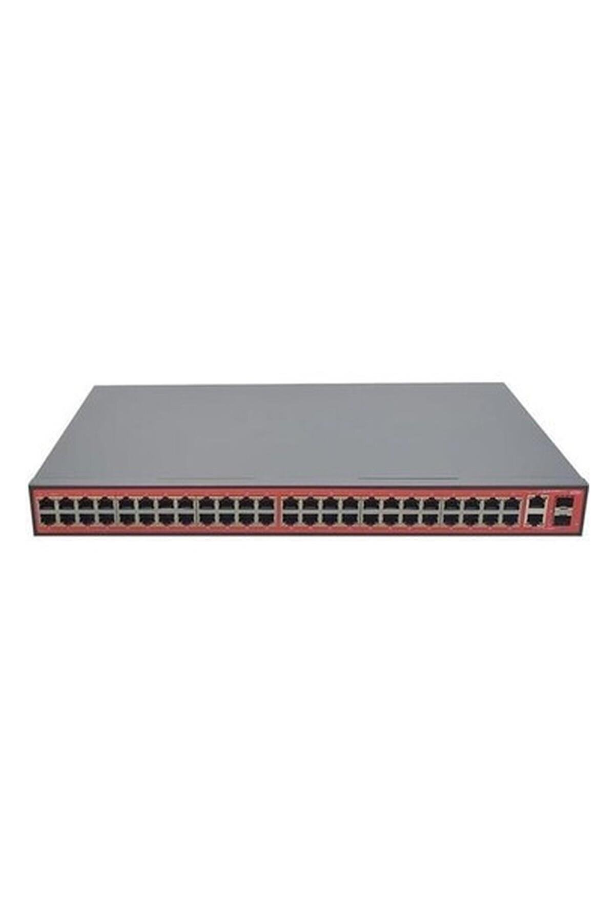 Wı-Tek 48PORT 700W Full Poe WI-PS150GF 10/100 2x Sfp Yönetilemez Switch