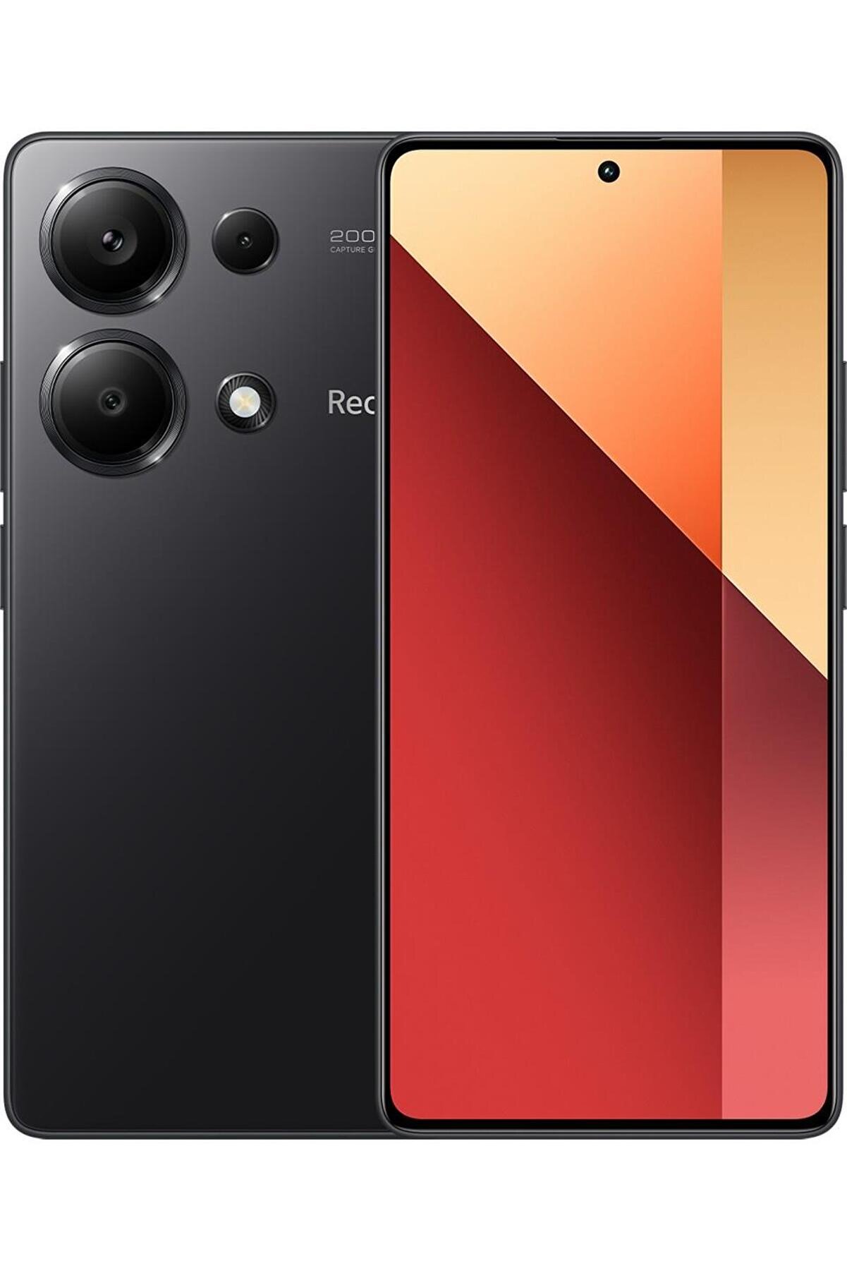 Redmi Note 13 Pro 256 GB 8 GB Ram Siyah Cep Telefonu (Xiaomi TR Garantili) - Outlet