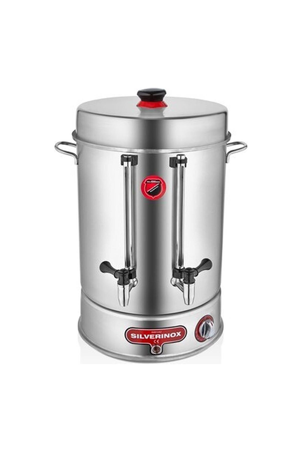 Çevirmeli Metal Musluklu Çay Makinesi 400 Bardak