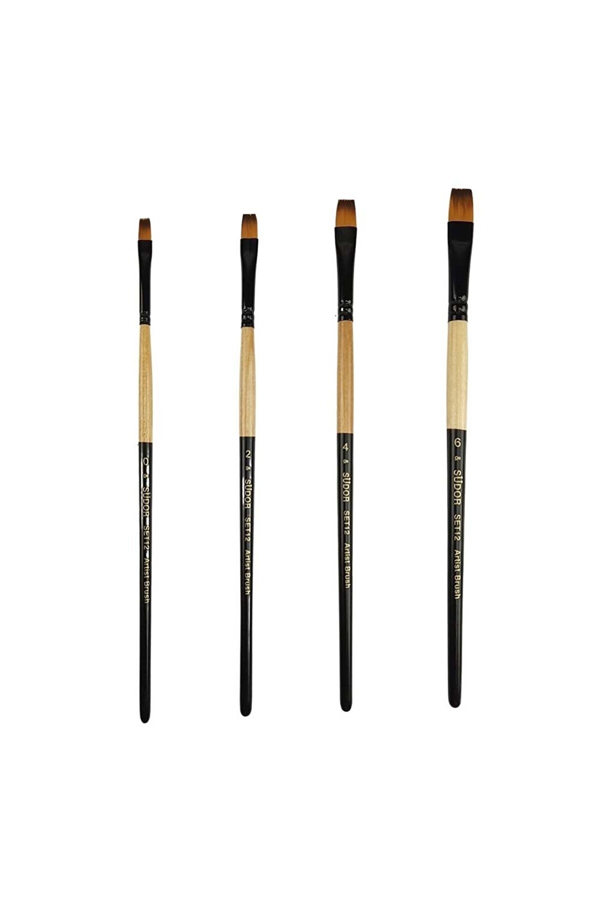 SET 13 4 LÜ HOBİ FIRÇASI