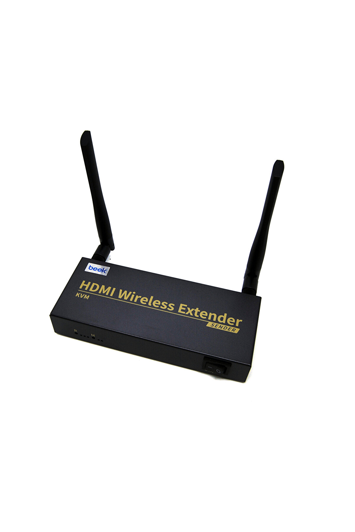 Beek HDMI KVM Kablosuz Sinyal Uzatma Cihazı, Verici (Sender) ve Alıcı (Receiver) Birim dahil, 200 me