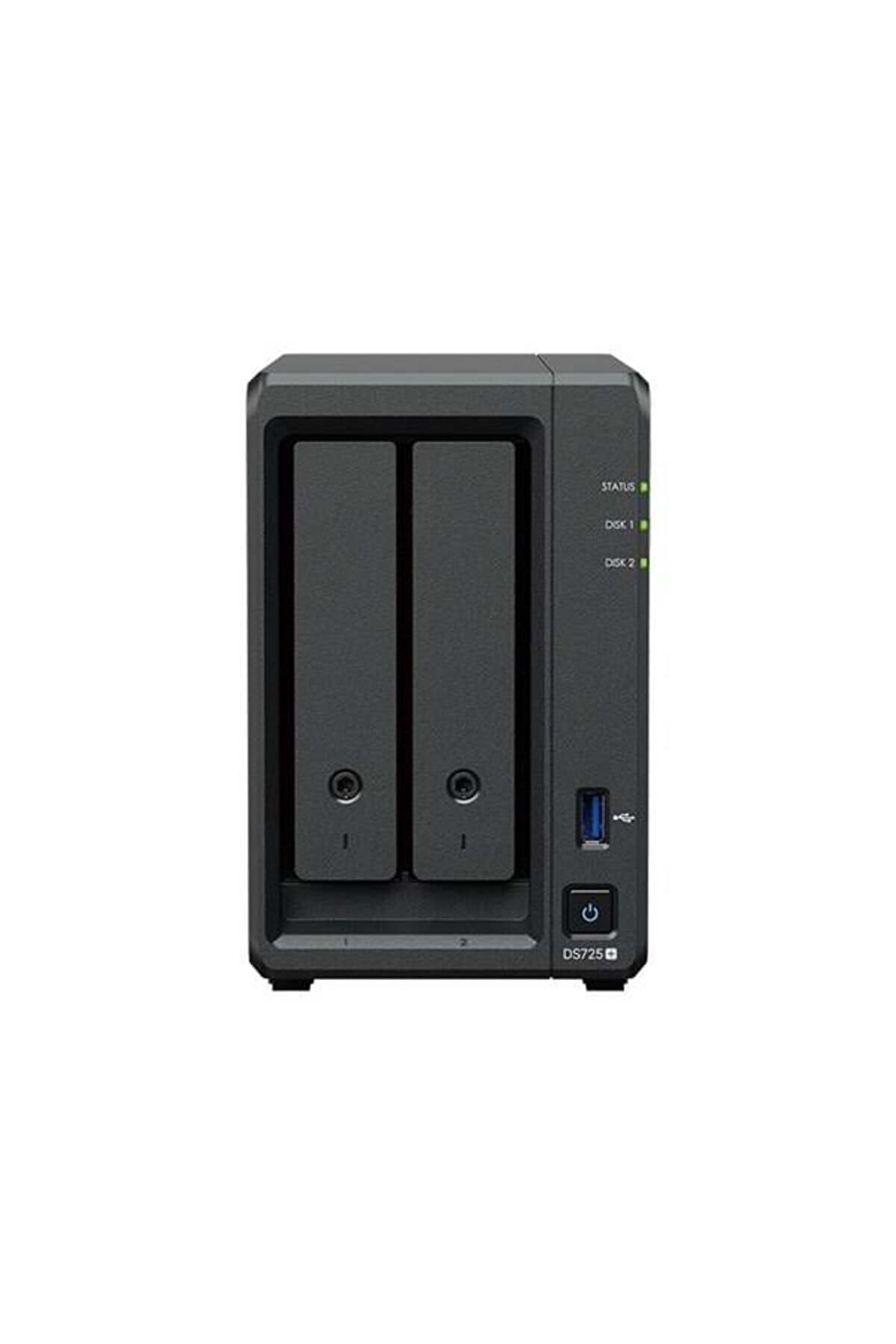 DS725 PLUS RYZEN 1600-4GB RAM- 2-diskli Nas Server (Disksiz)