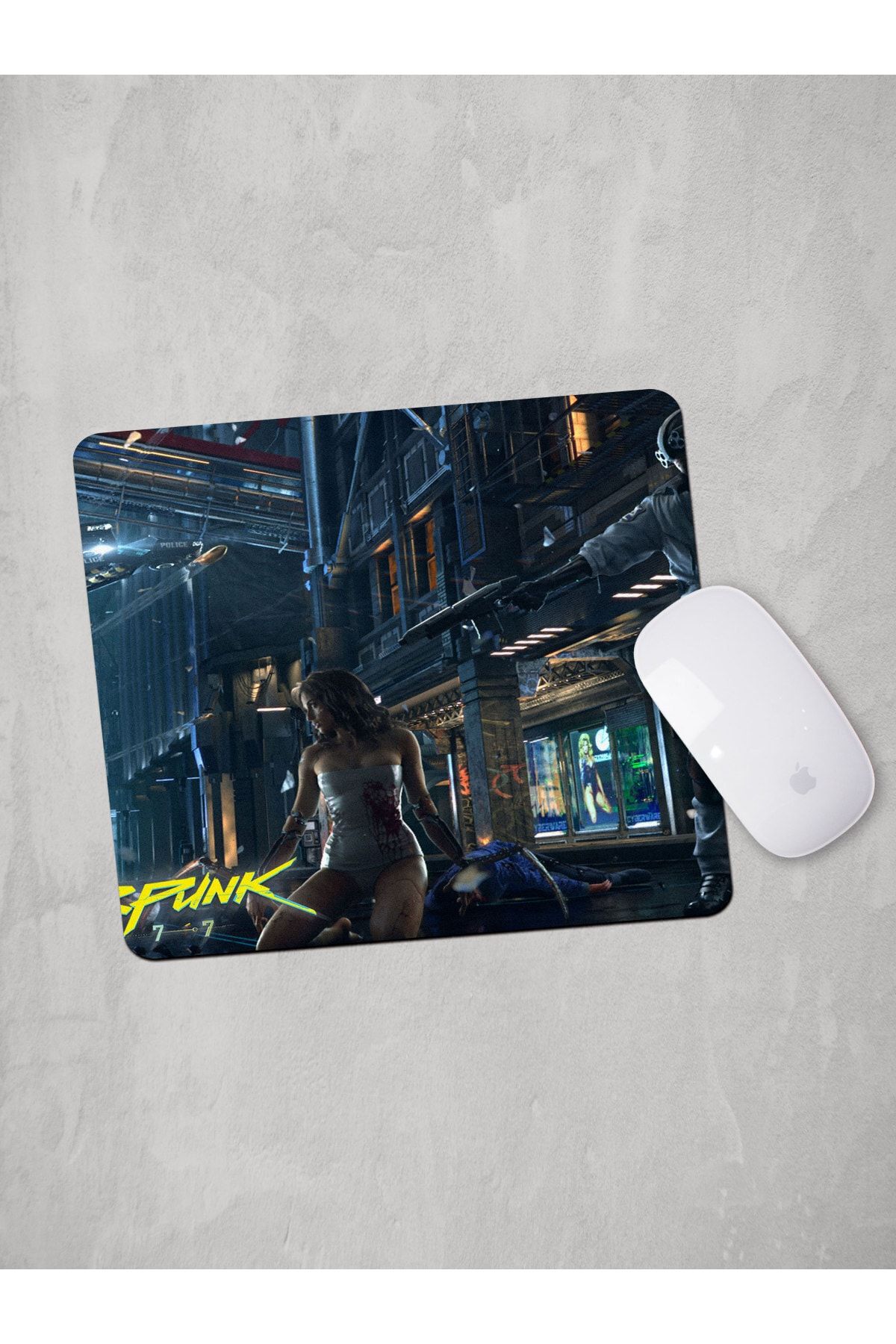 Panorama Ajans Cyberpunk 2077 Mouse Pad