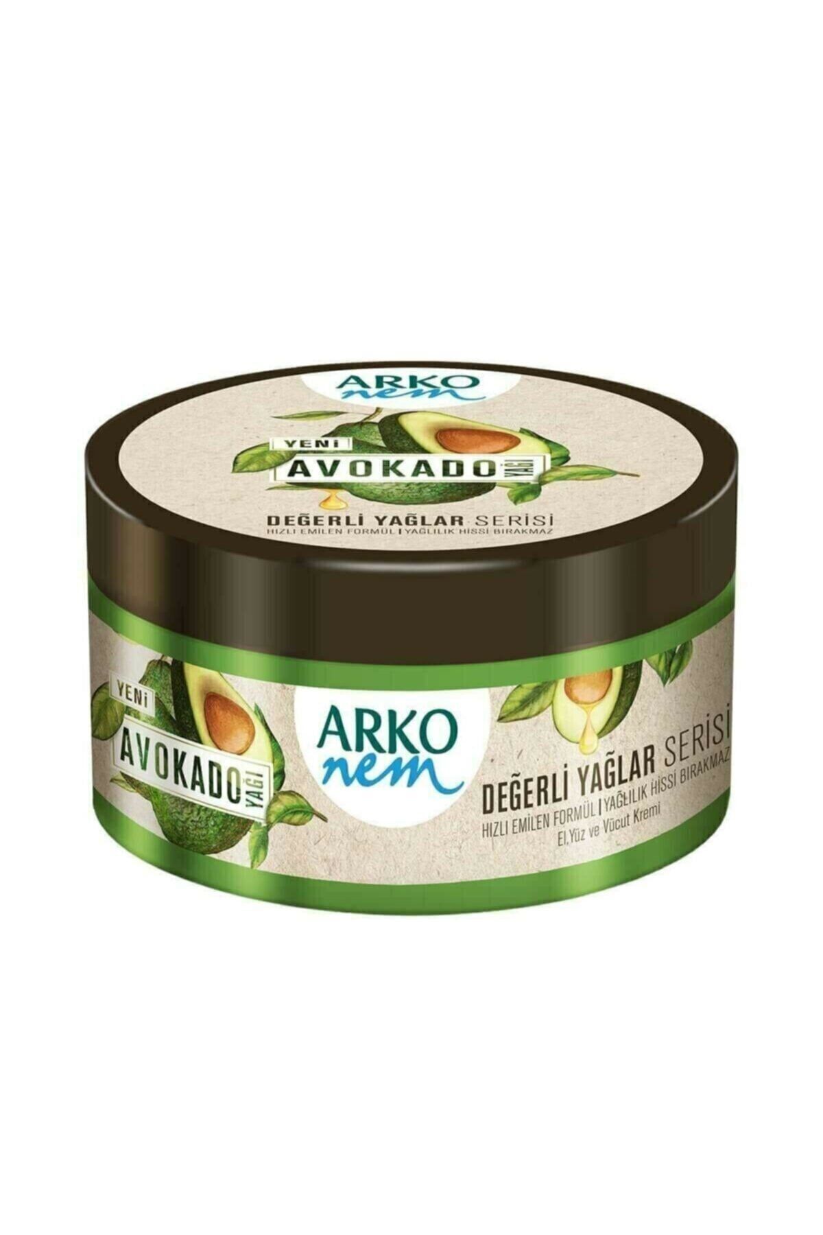 Arko Nem Krem Değerli Yağlar Avokado 250ml
